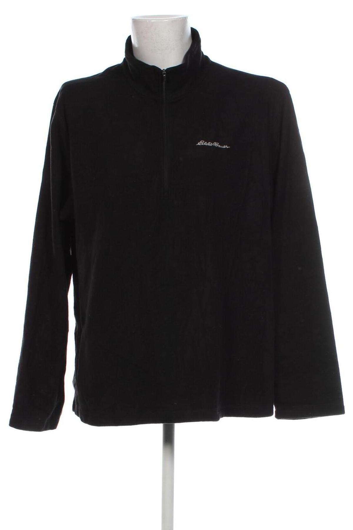 Herren Fleece Shirt Eddie Bauer, Größe XXL, Farbe Schwarz, Preis 26,49 €