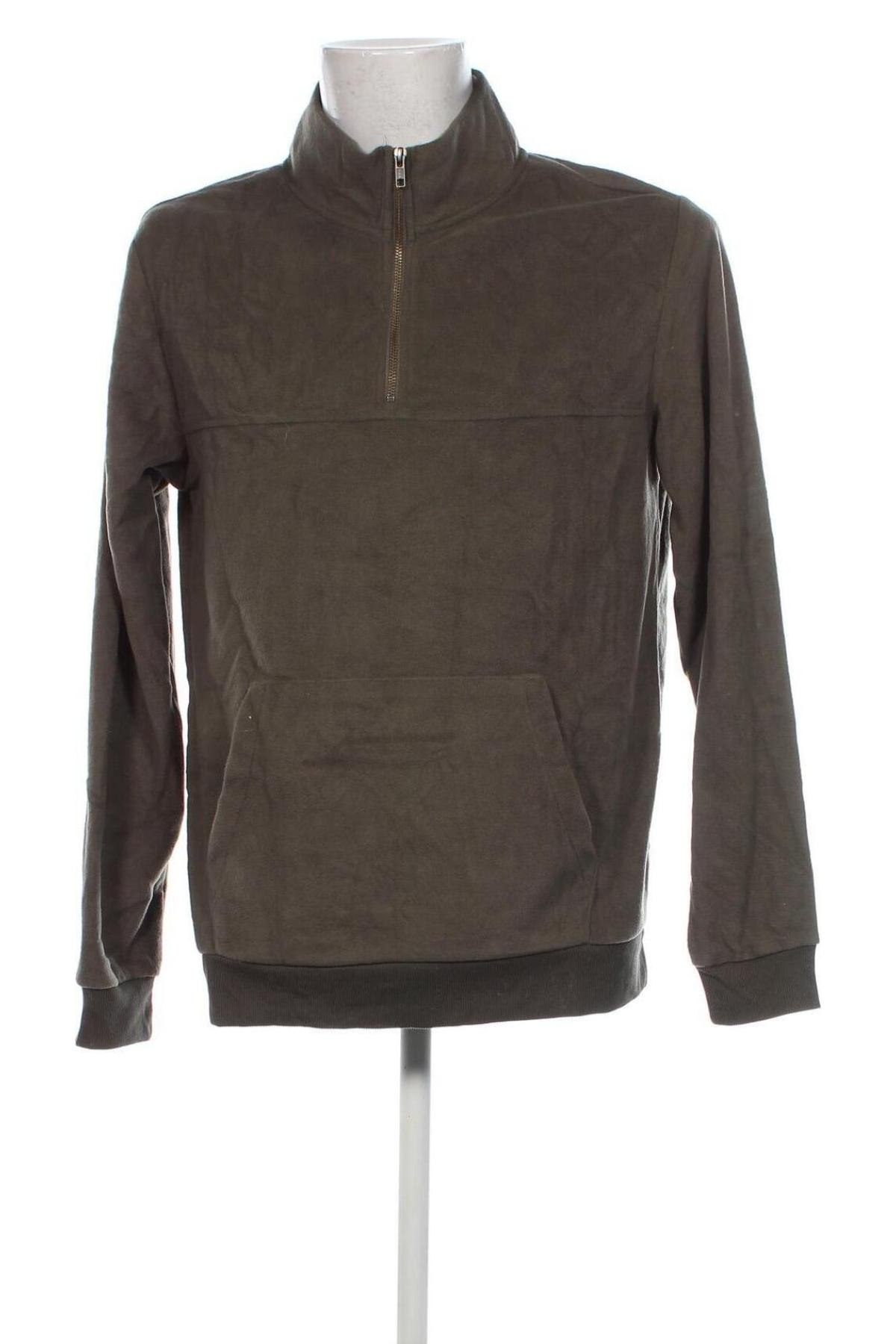 Herren Fleece Shirt Livergy, Größe L, Farbe Grün, Preis € 8,49