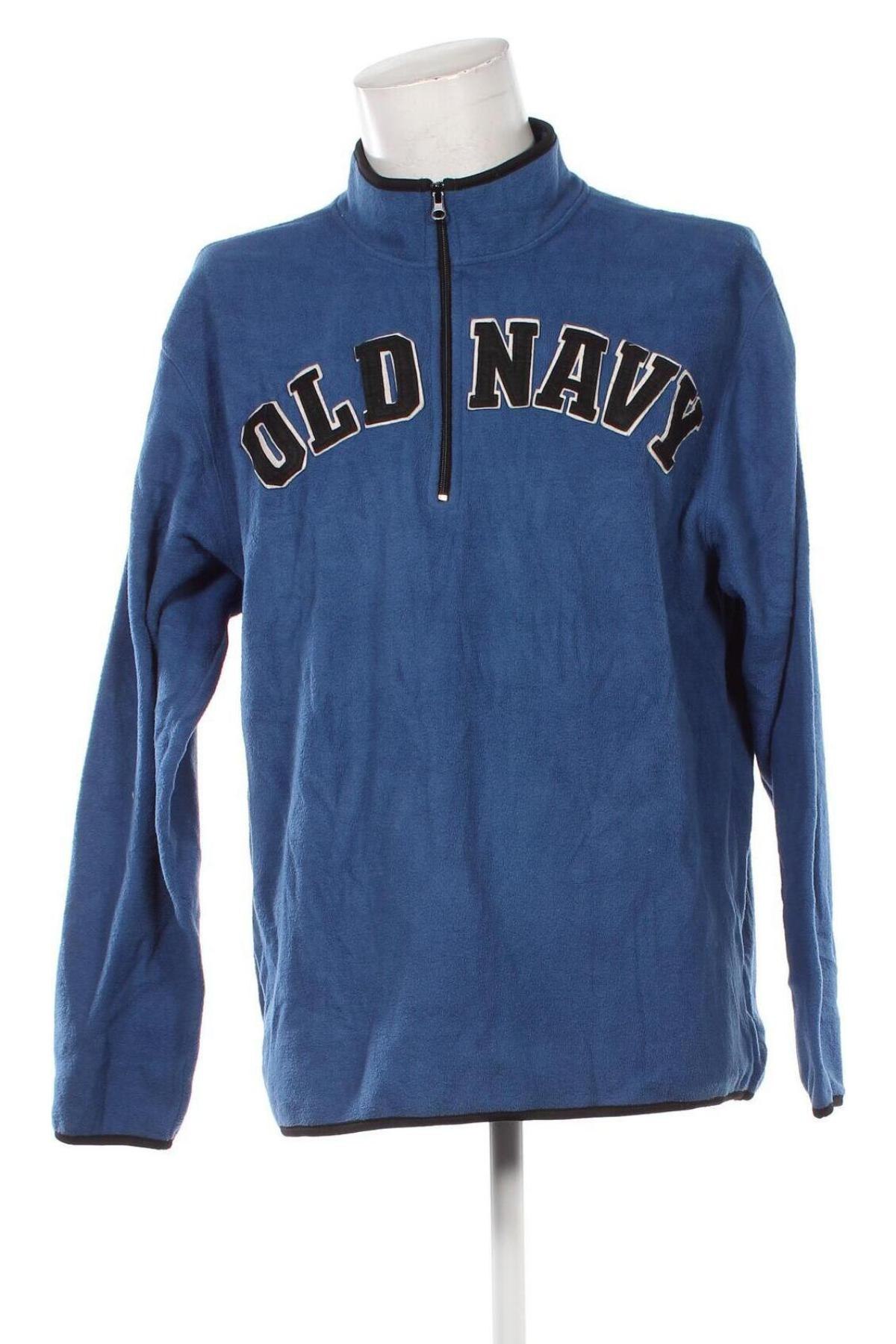 Herren Fleece Shirt Old Navy, Größe XL, Farbe Blau, Preis 8,99 €