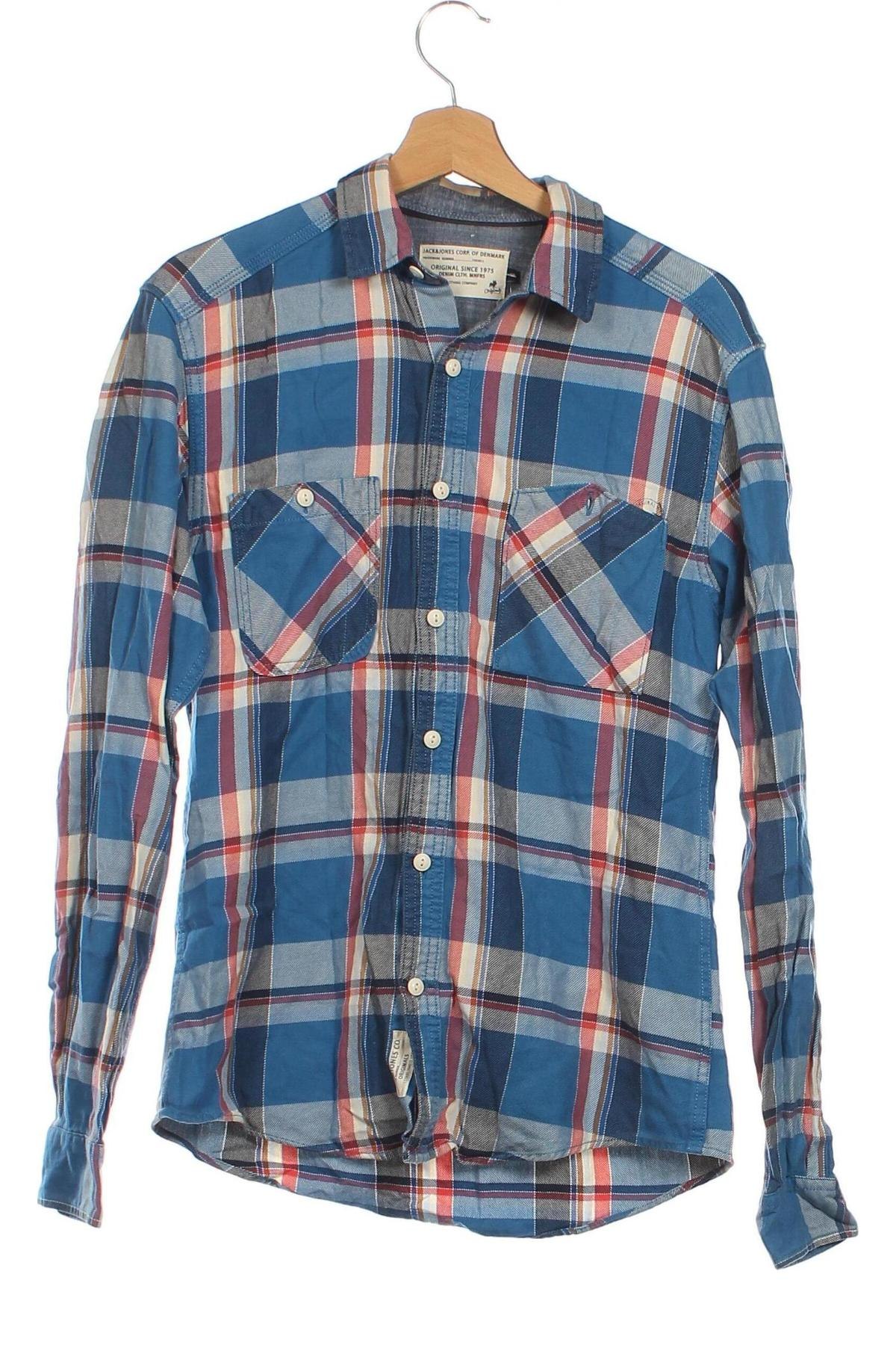 Herrenhemd Jack & Jones, Größe S, Farbe Mehrfarbig, Preis € 9,99