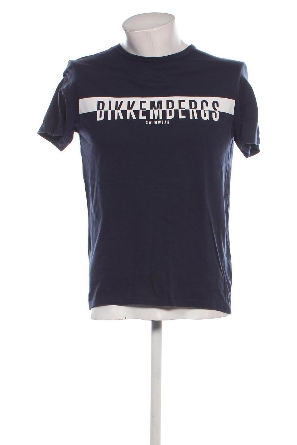 Herren T-Shirt Bikkembergs, Größe M, Farbe Blau, Preis 23,29 €