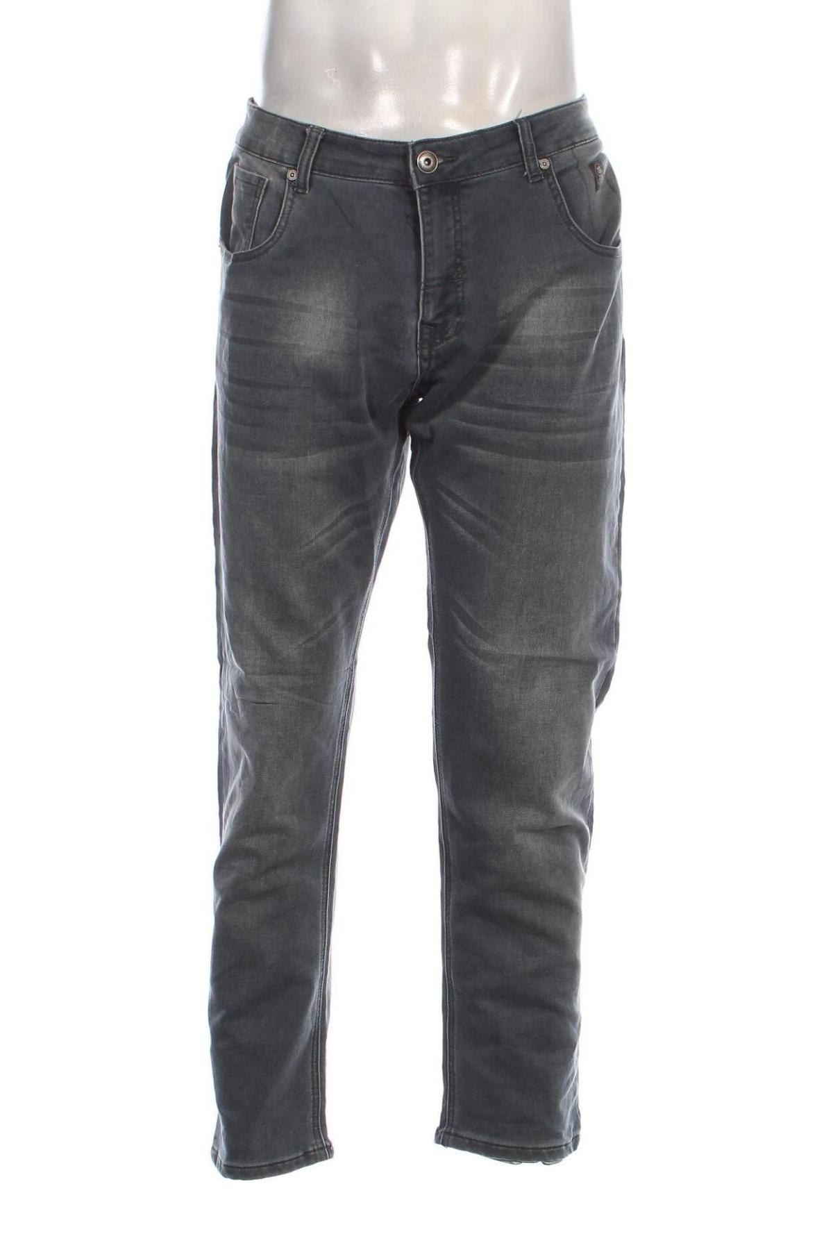 Herren Jeans Crosshatch, Größe L, Farbe Grau, Preis 18,99 €