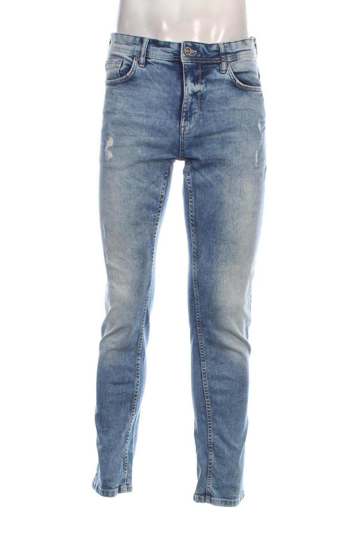 Męskie jeansy Savvy Denim, Rozmiar M, Kolor Niebieski, Cena 71,99 zł