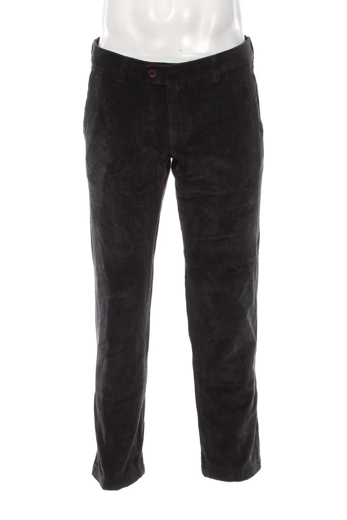 Pantaloni raiați de bărbați Eurex by Brax, Mărime XL, Culoare Negru, Preț 100,99 Lei