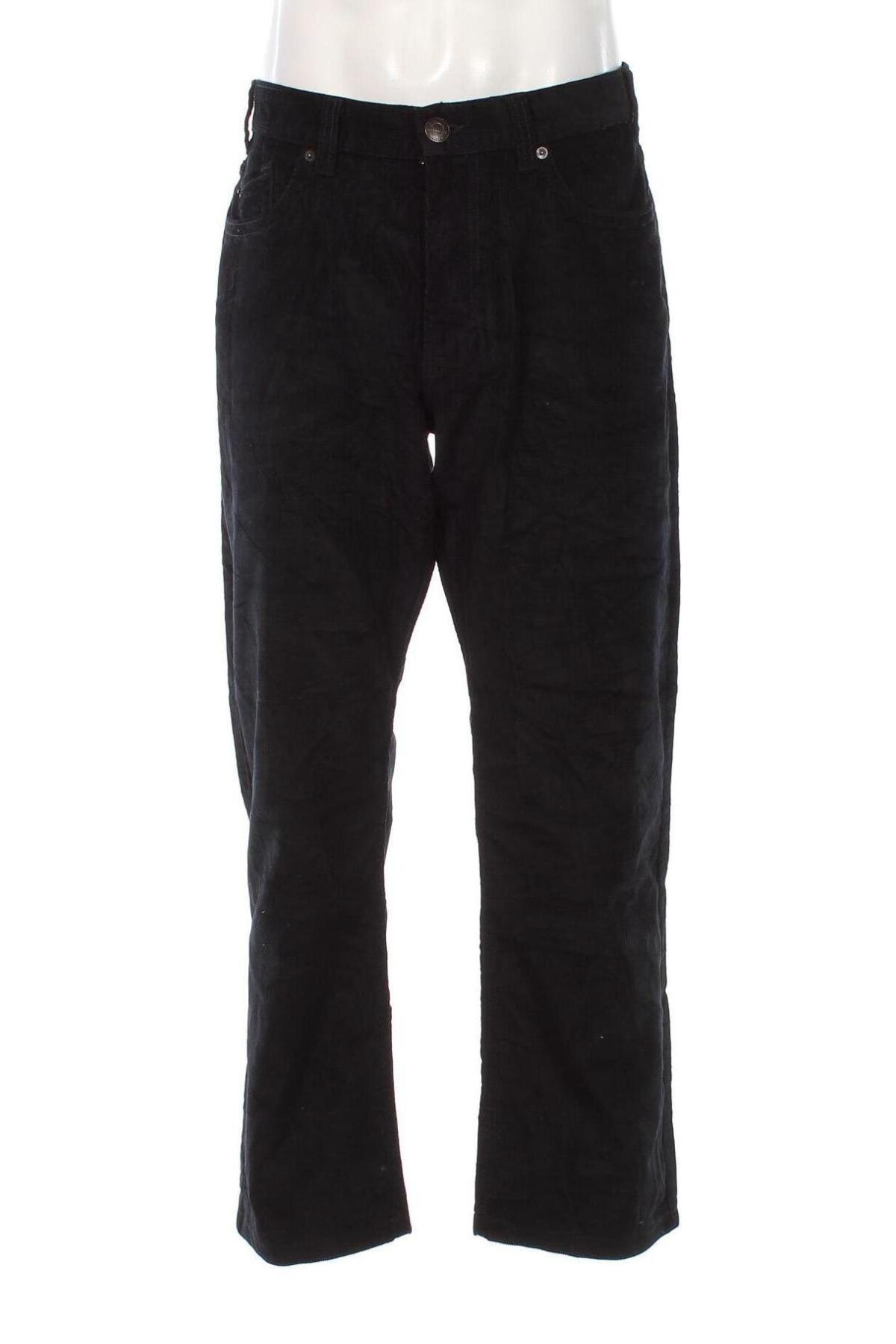 Pantaloni raiați de bărbați Haggar, Mărime L, Culoare Negru, Preț 64,99 Lei