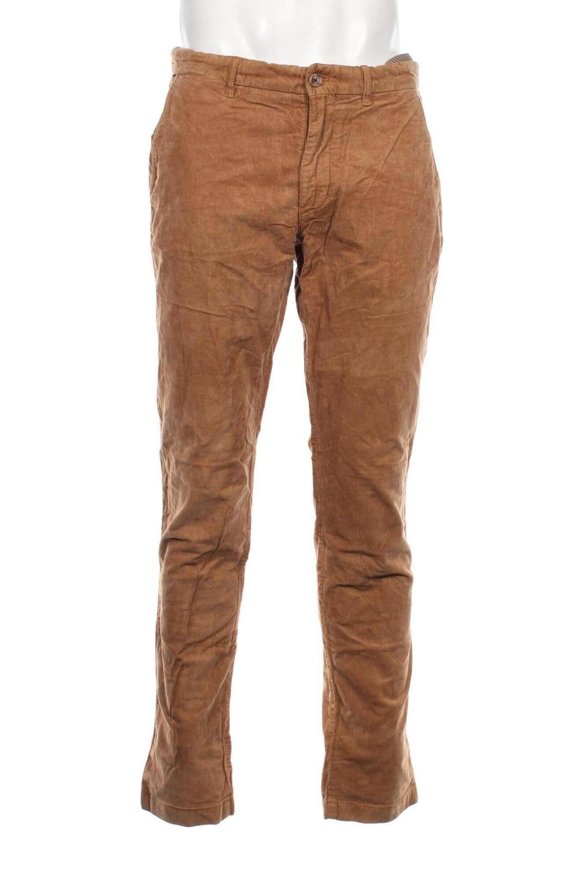 Herren Cordhose Tommy Hilfiger, Größe L, Farbe Braun, Preis 31,49 €