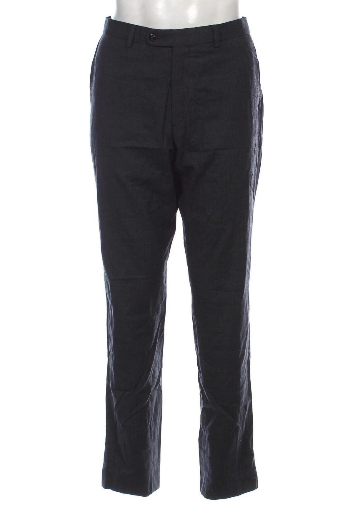 Pantaloni de bărbați Massimo Dutti, Mărime XL, Culoare Albastru, Preț 100,99 Lei