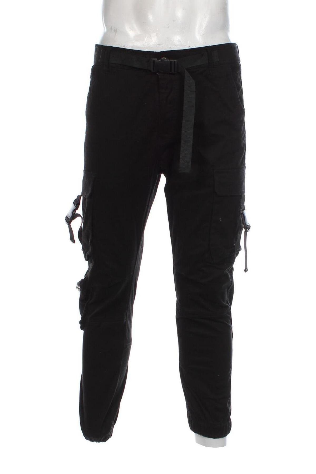 Pantaloni de bărbați TONY BACKER, Mărime S, Culoare Negru, Preț 121,99 Lei