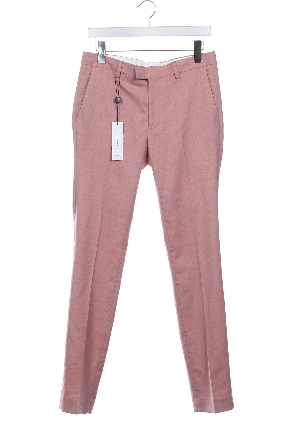 Herrenhose Topman, Größe S, Farbe Rosa, Preis 42,49 €