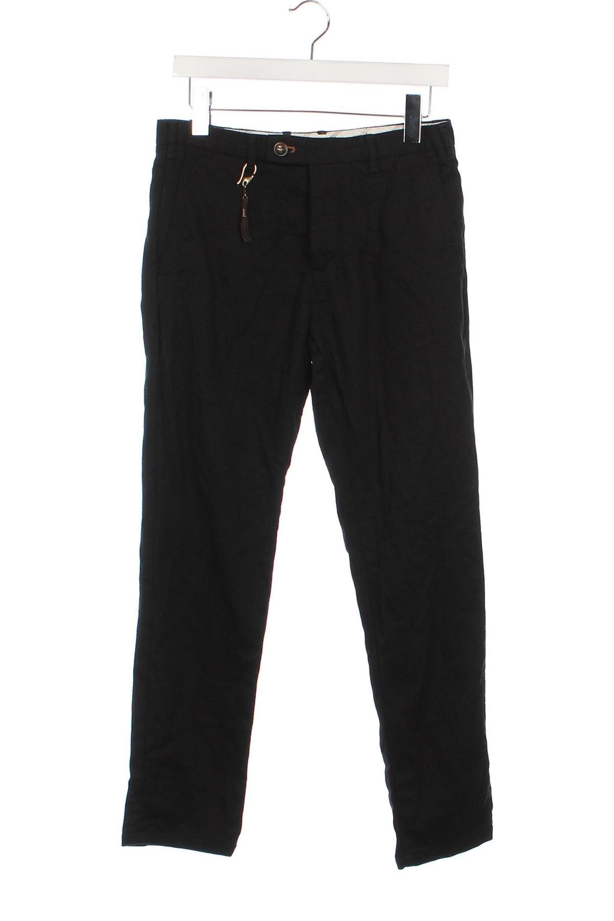 Pantaloni de bărbați Zara, Mărime S, Culoare Negru, Preț 35,99 Lei