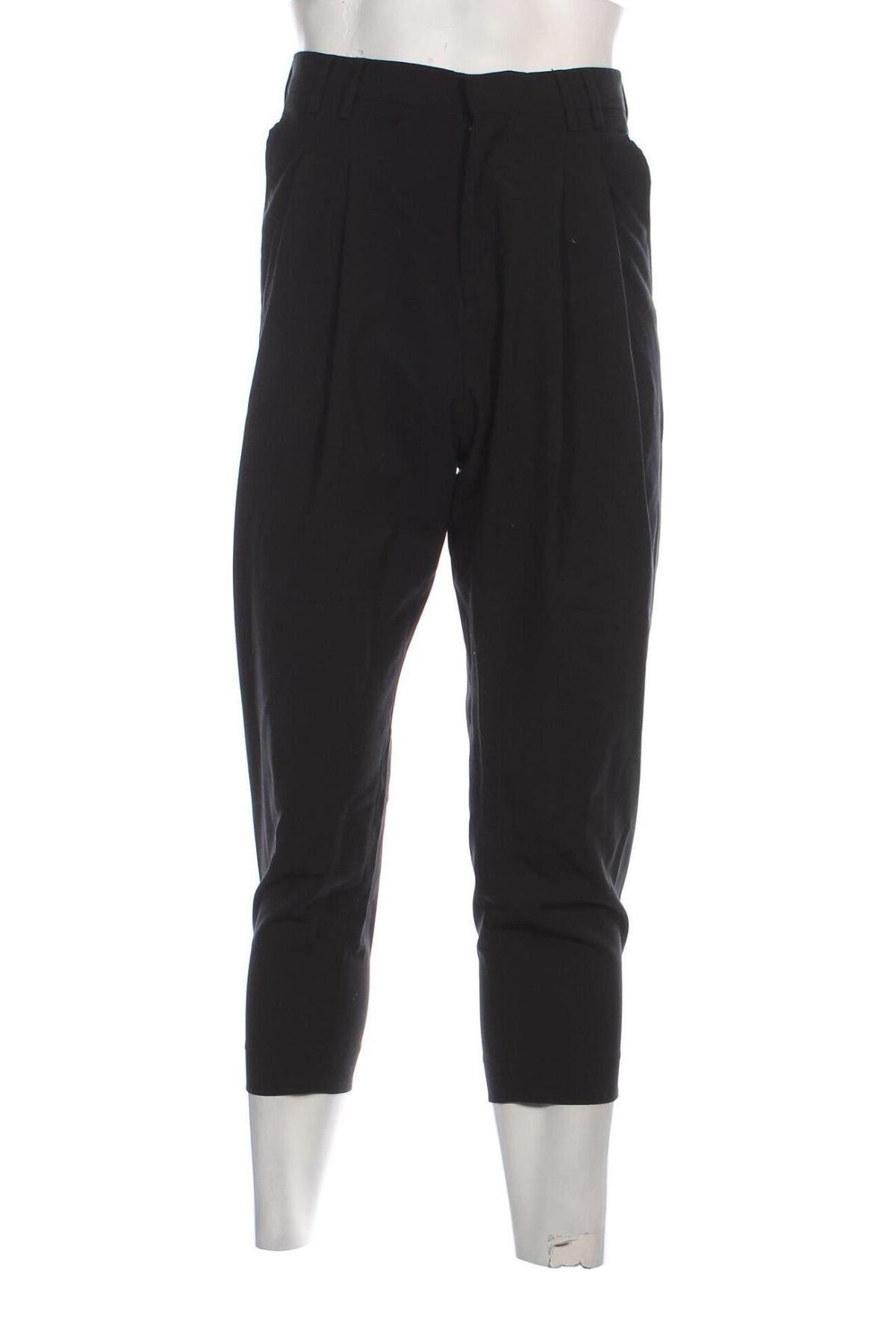 Pantaloni de bărbați Zara, Mărime S, Culoare Negru, Preț 48,99 Lei