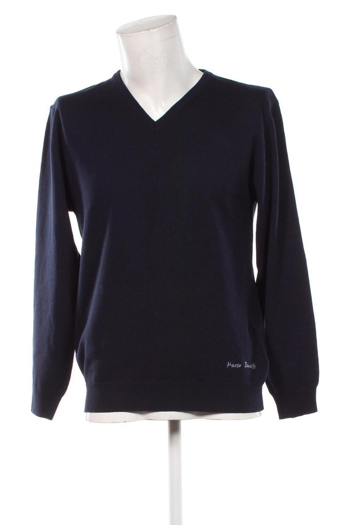 Herrenpullover, Größe L, Farbe Blau, Preis 12,99 €