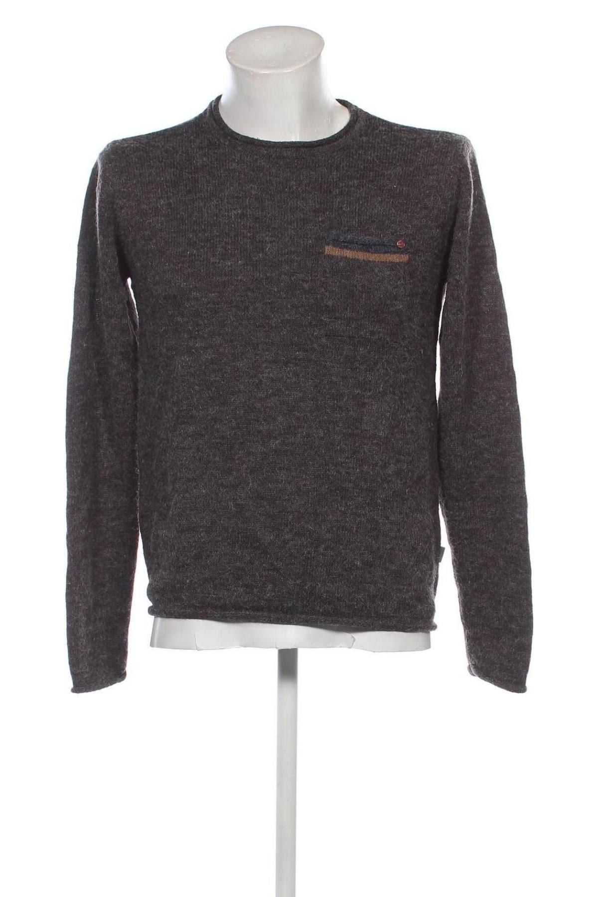 Herrenpullover ! Solid, Größe L, Farbe Grau, Preis € 15,99