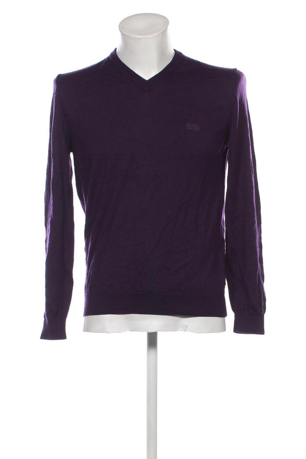 Herrenpullover BOSS, Größe M, Farbe Lila, Preis € 52,99