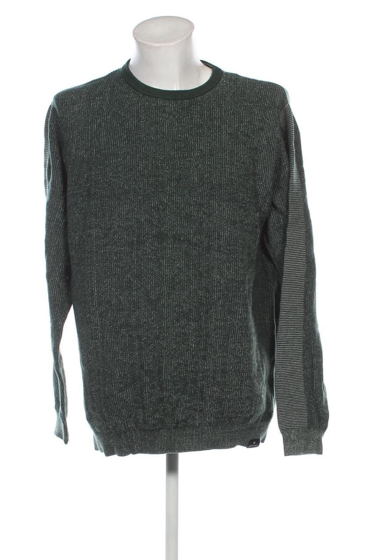 Męski sweter Basefield, Rozmiar 3XL, Kolor Zielony, Cena 84,99 zł