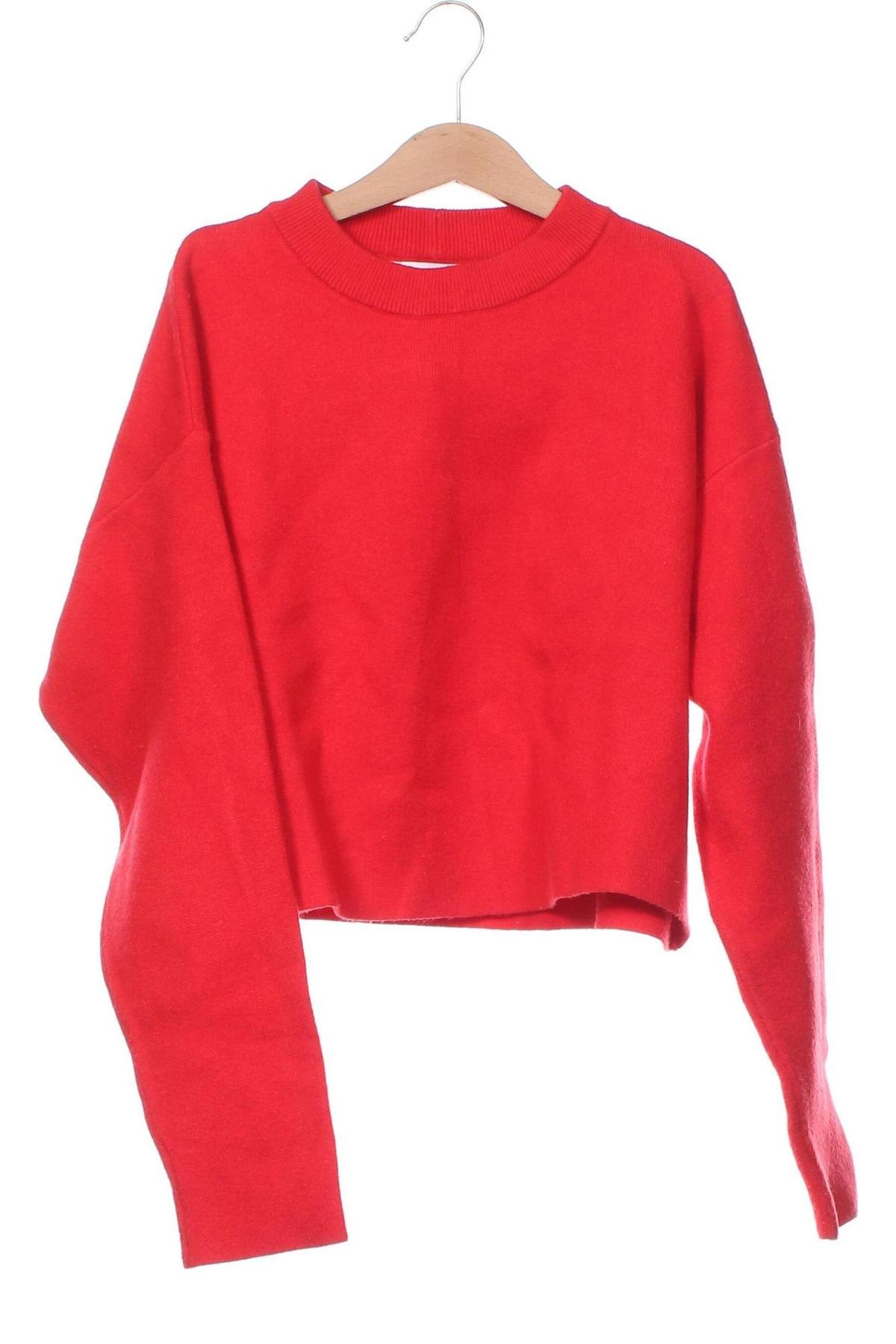 Herrenpullover Bershka, Größe XS, Farbe Rot, Preis 12,99 €