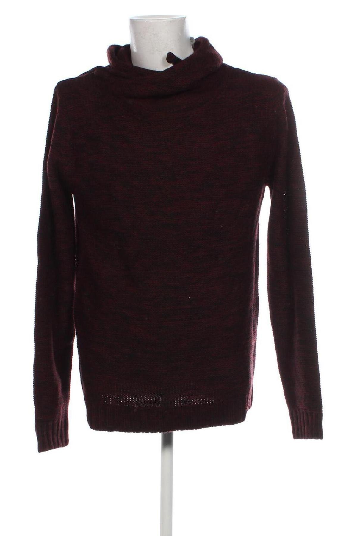 Herrenpullover Bershka, Größe XL, Farbe Rot, Preis 10,99 €