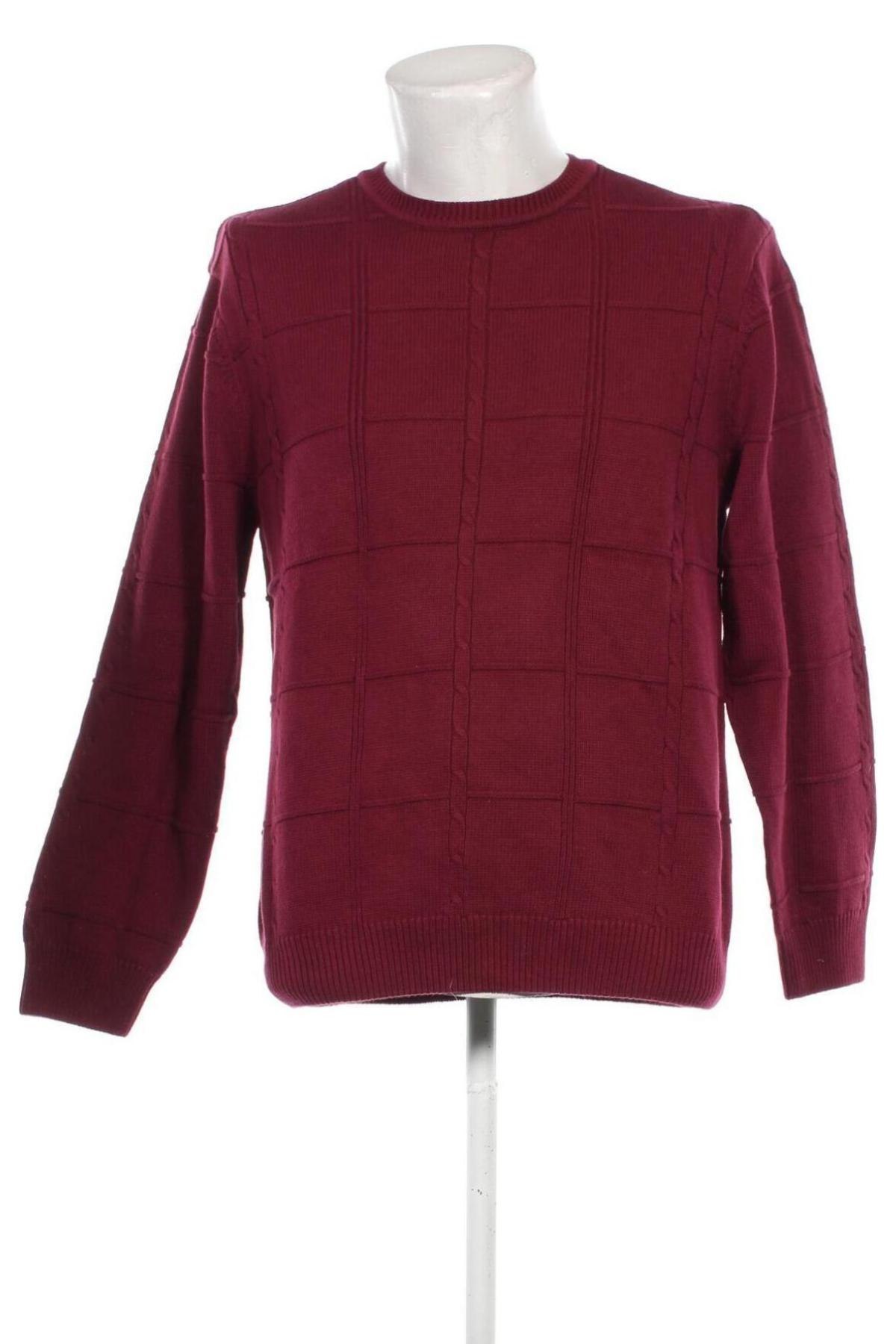 Herrenpullover Club Room, Größe L, Farbe Rot, Preis € 15,99