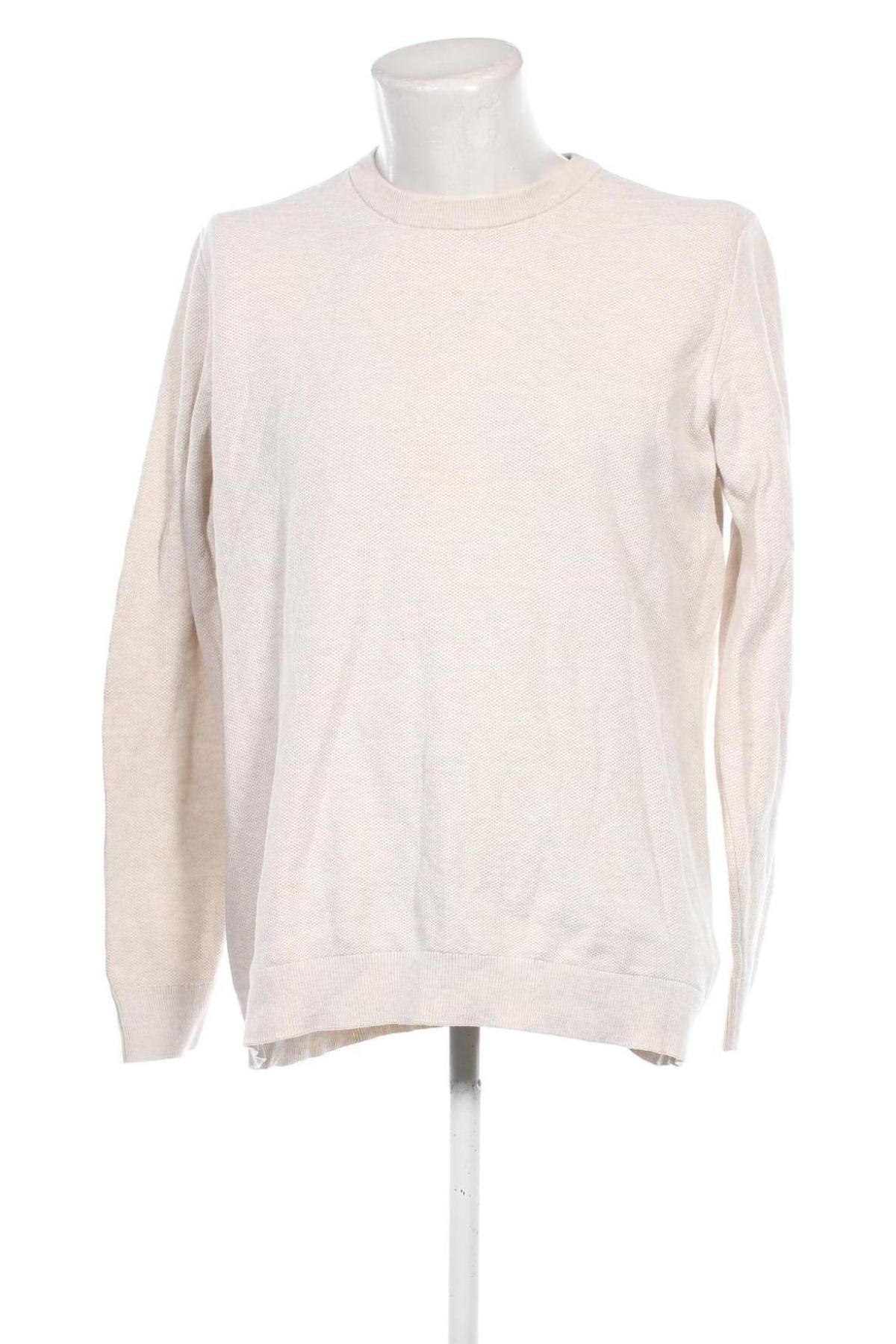 Herrenpullover Cubus, Größe XXL, Farbe Weiß, Preis 12,99 €