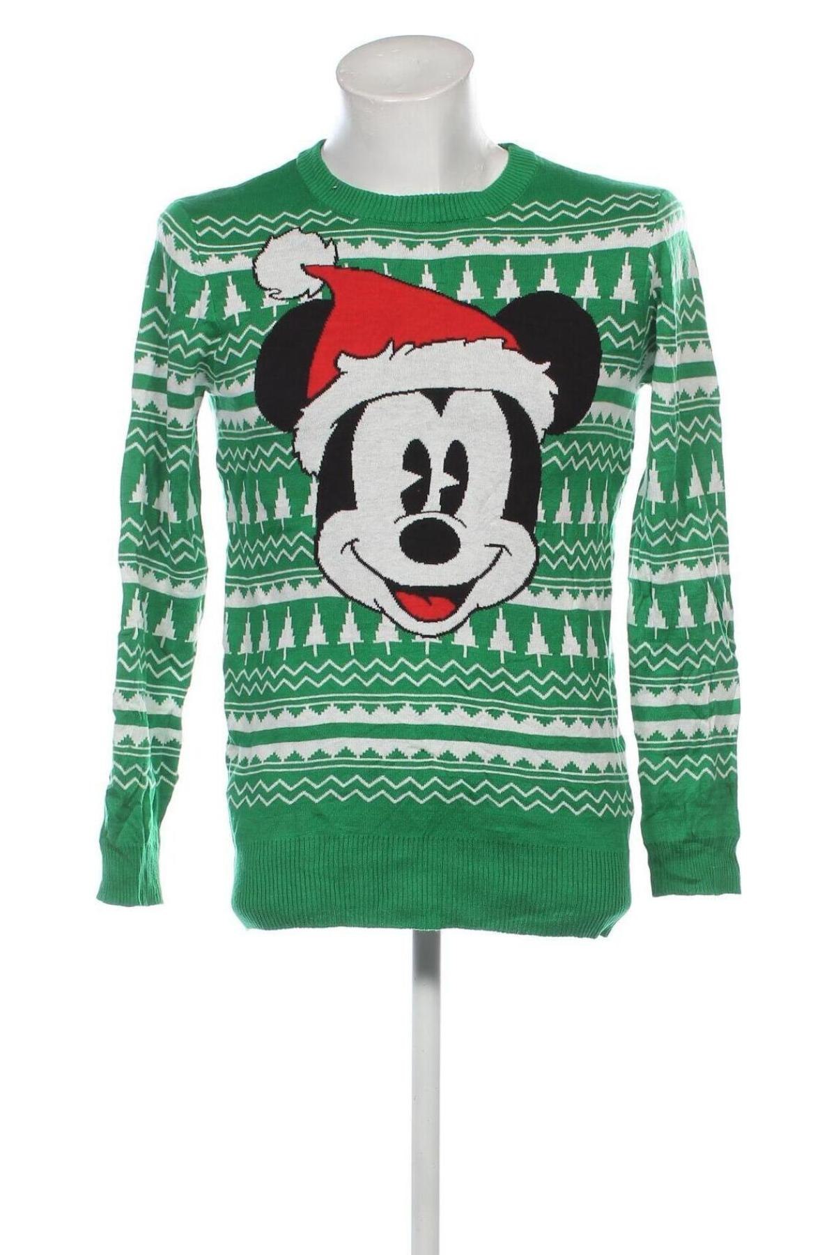 Herrenpullover Disney, Größe S, Farbe Grün, Preis € 10,49