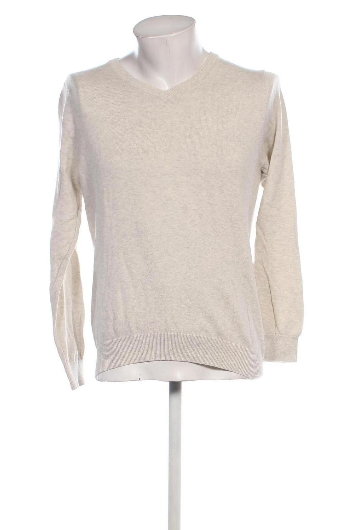 Herrenpullover Dressmann, Größe M, Farbe Beige, Preis 33,99 €