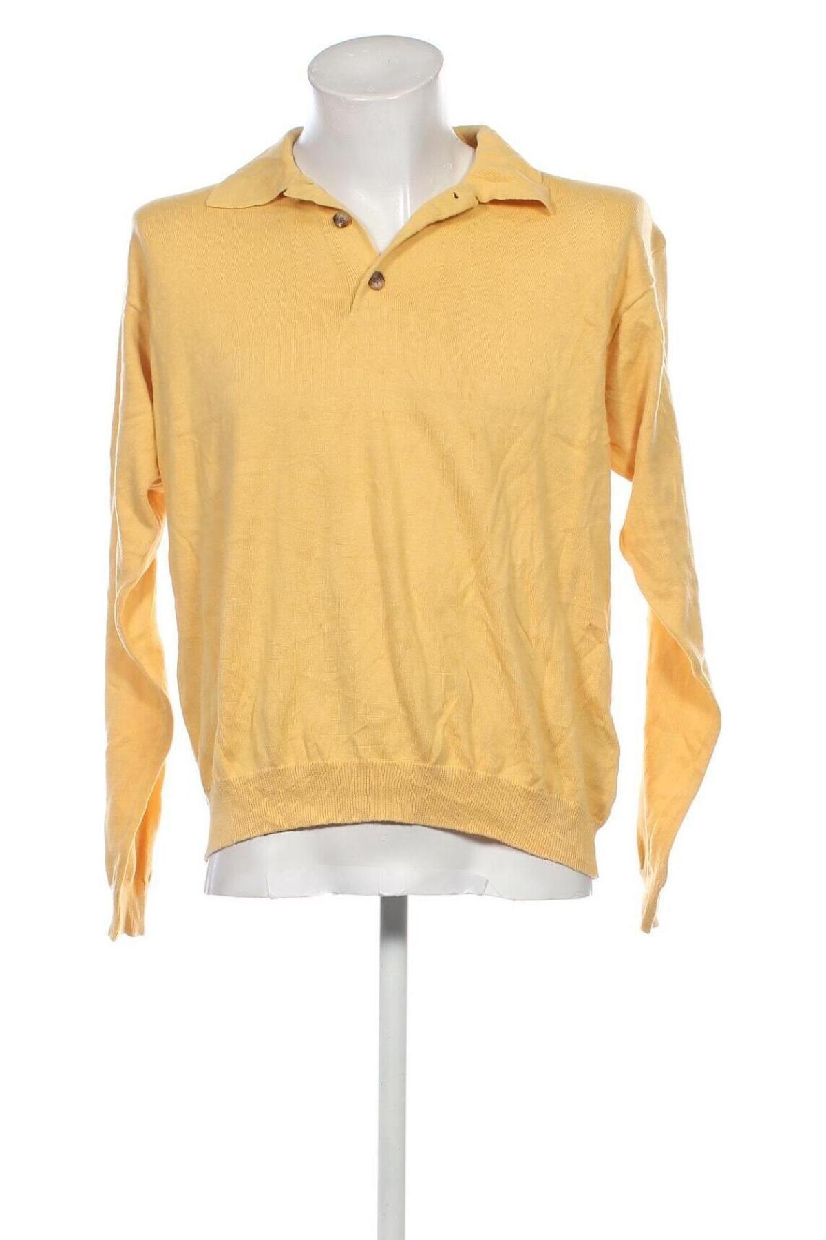 Herrenpullover Eddie Bauer, Größe L, Farbe Gelb, Preis 20,49 €