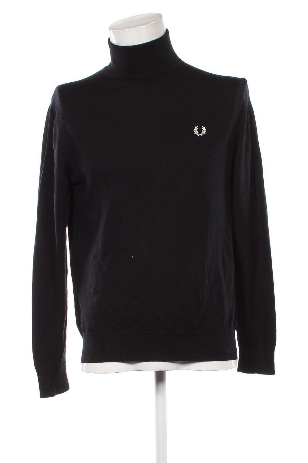 Męski sweter Fred Perry, Rozmiar L, Kolor Czarny, Cena 198,99 zł