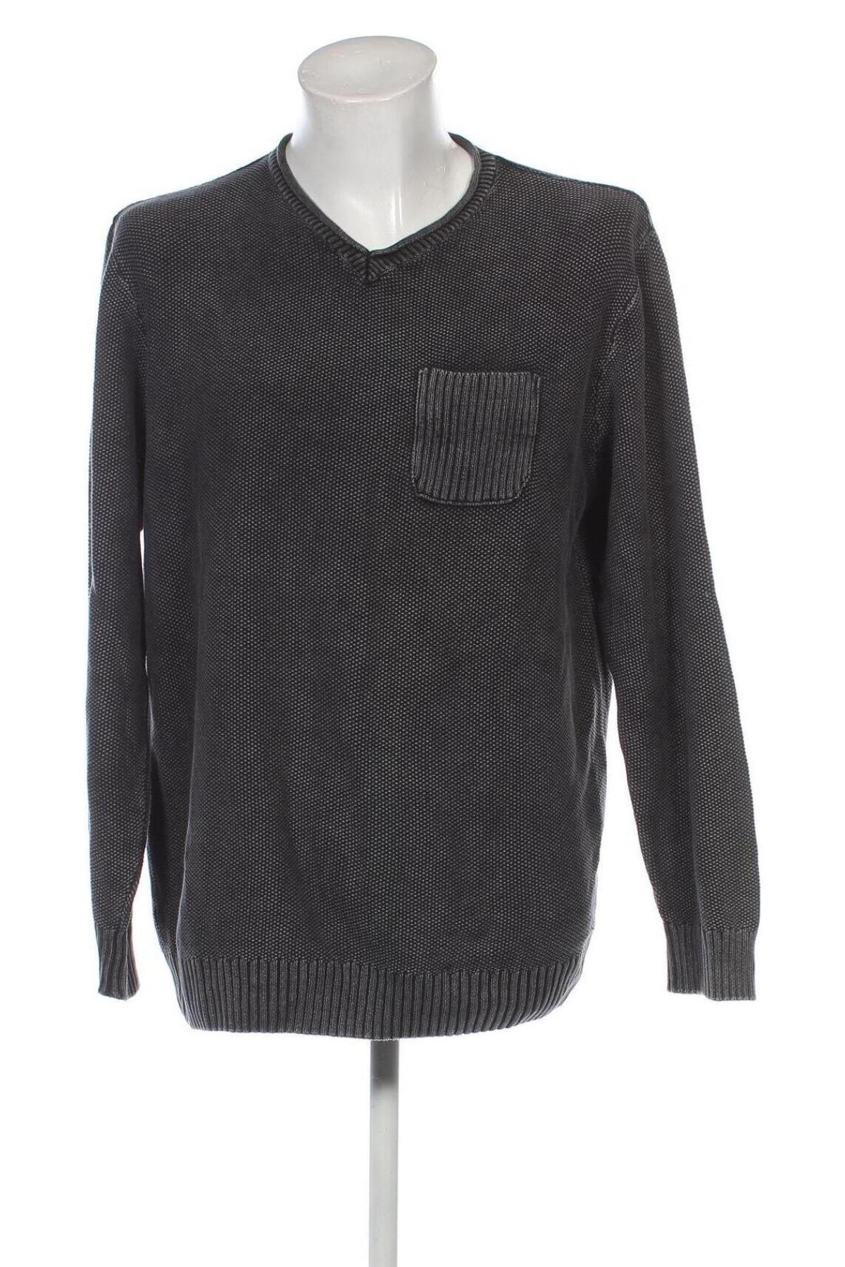 Herrenpullover Georg Stiels, Größe XL, Farbe Grau, Preis 13,99 €