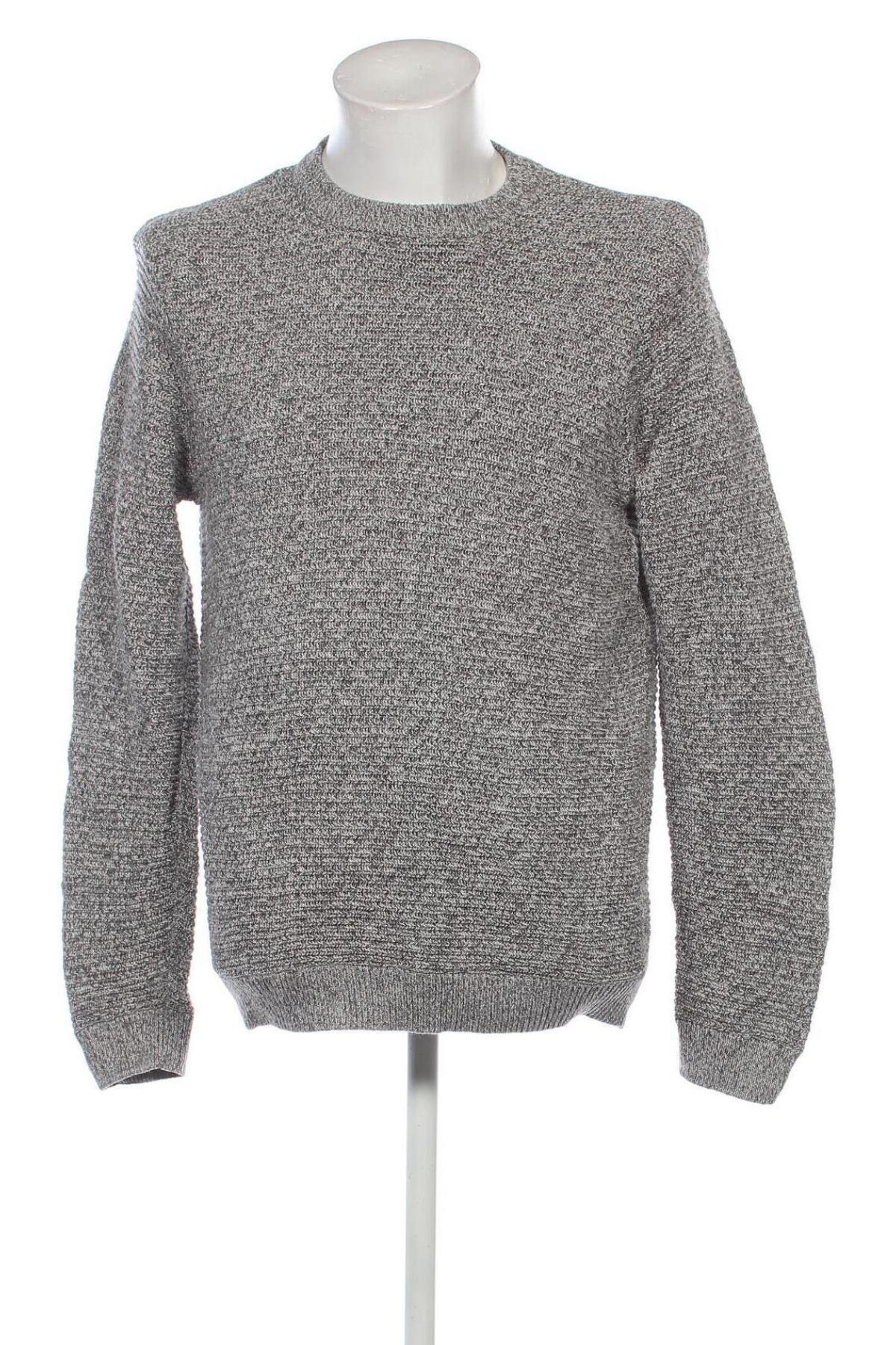 Herrenpullover H&M L.O.G.G., Größe M, Farbe Grau, Preis 12,99 €