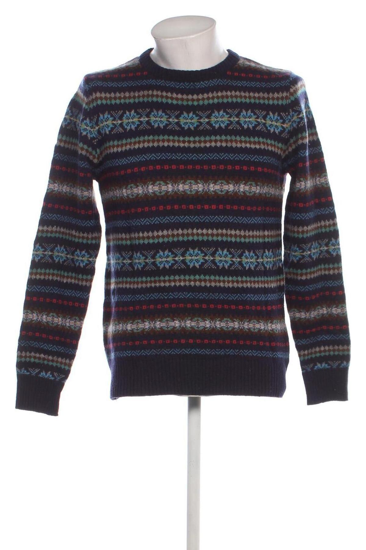 Męski sweter H&M L.O.G.G., Rozmiar M, Kolor Kolorowy, Cena 50,99 zł