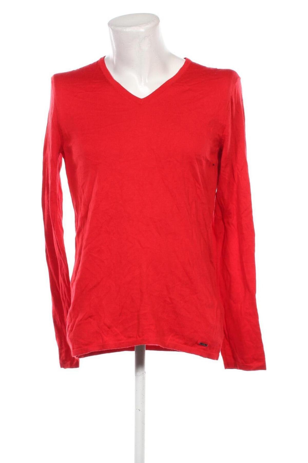 Herrenpullover Hugo Boss, Größe M, Farbe Rot, Preis € 52,99