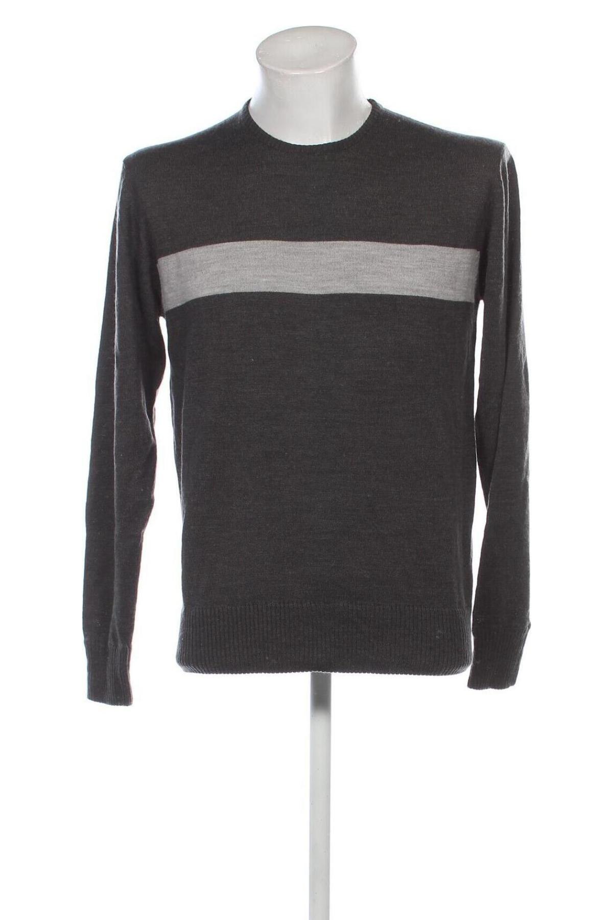 Herrenpullover Identic, Größe L, Farbe Grau, Preis € 11,49