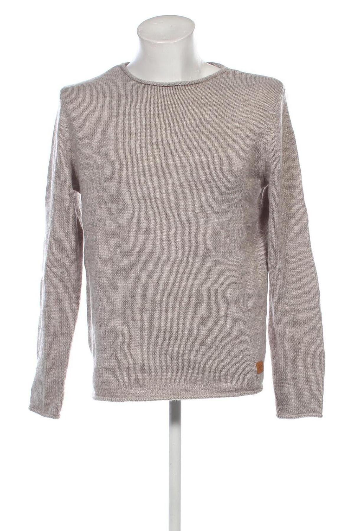 Herrenpullover Jack & Jones, Größe L, Farbe Beige, Preis € 13,49