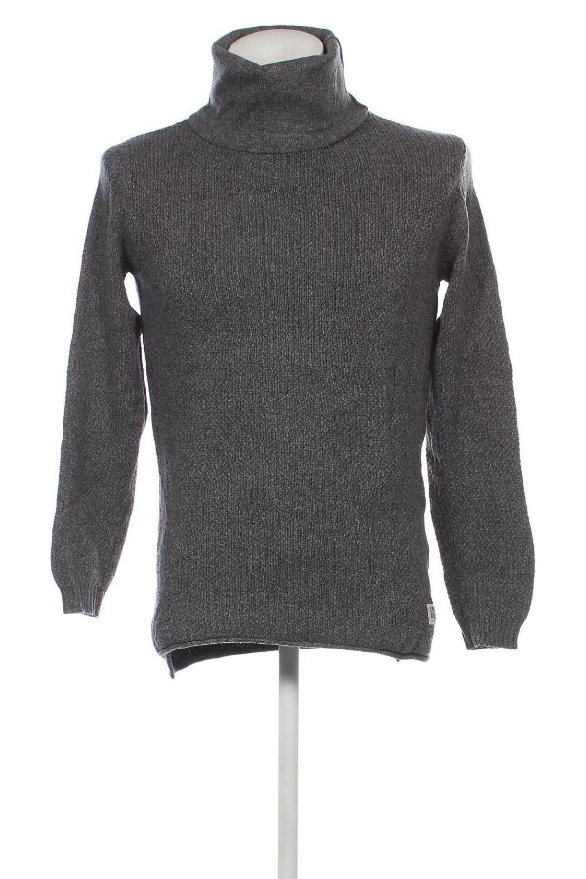 Herrenpullover Jack & Jones, Größe S, Farbe Grau, Preis 10,99 €