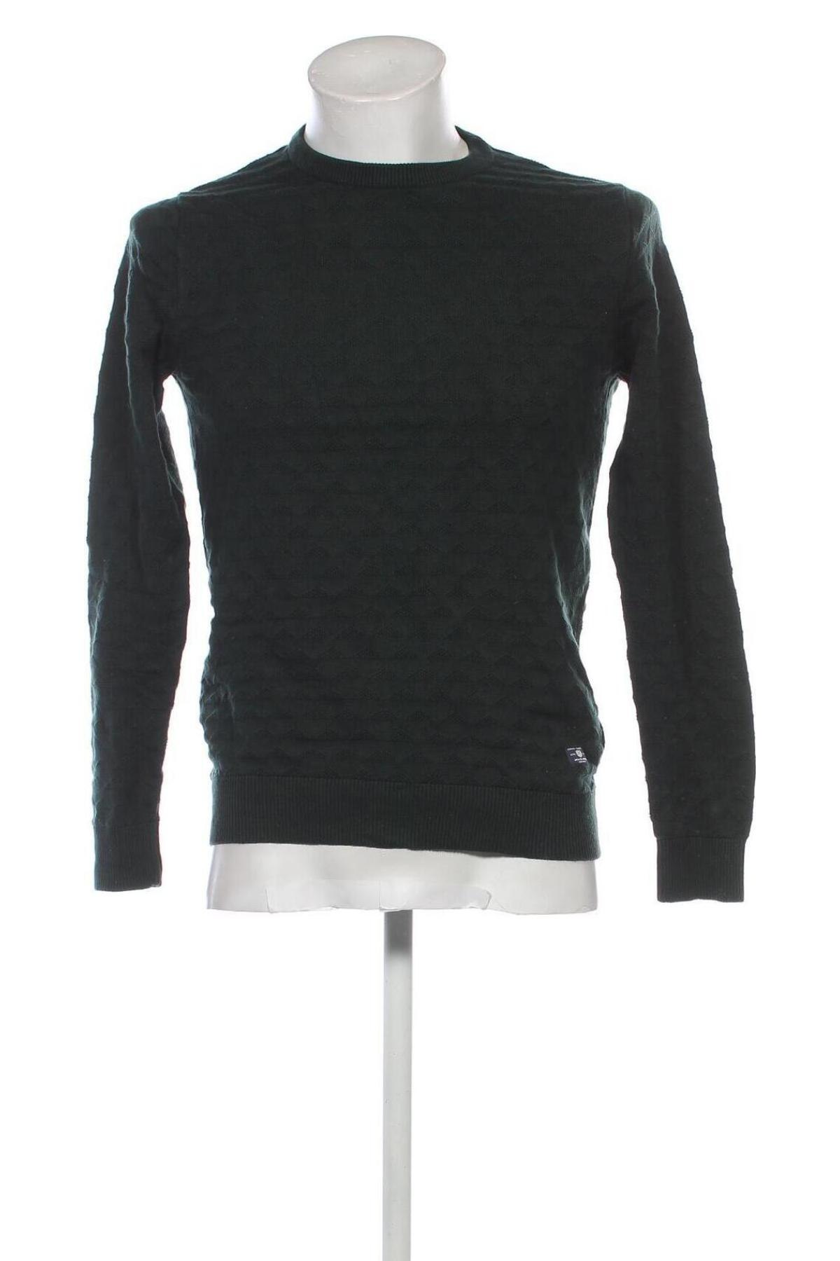 Herrenpullover Jack & Jones, Größe S, Farbe Grün, Preis € 13,49