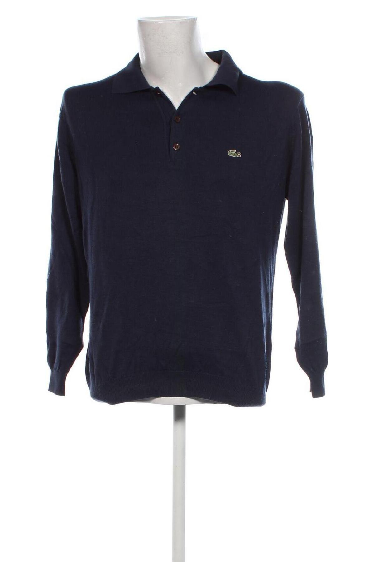 Herrenpullover Lacoste, Größe L, Farbe Blau, Preis 39,99 €