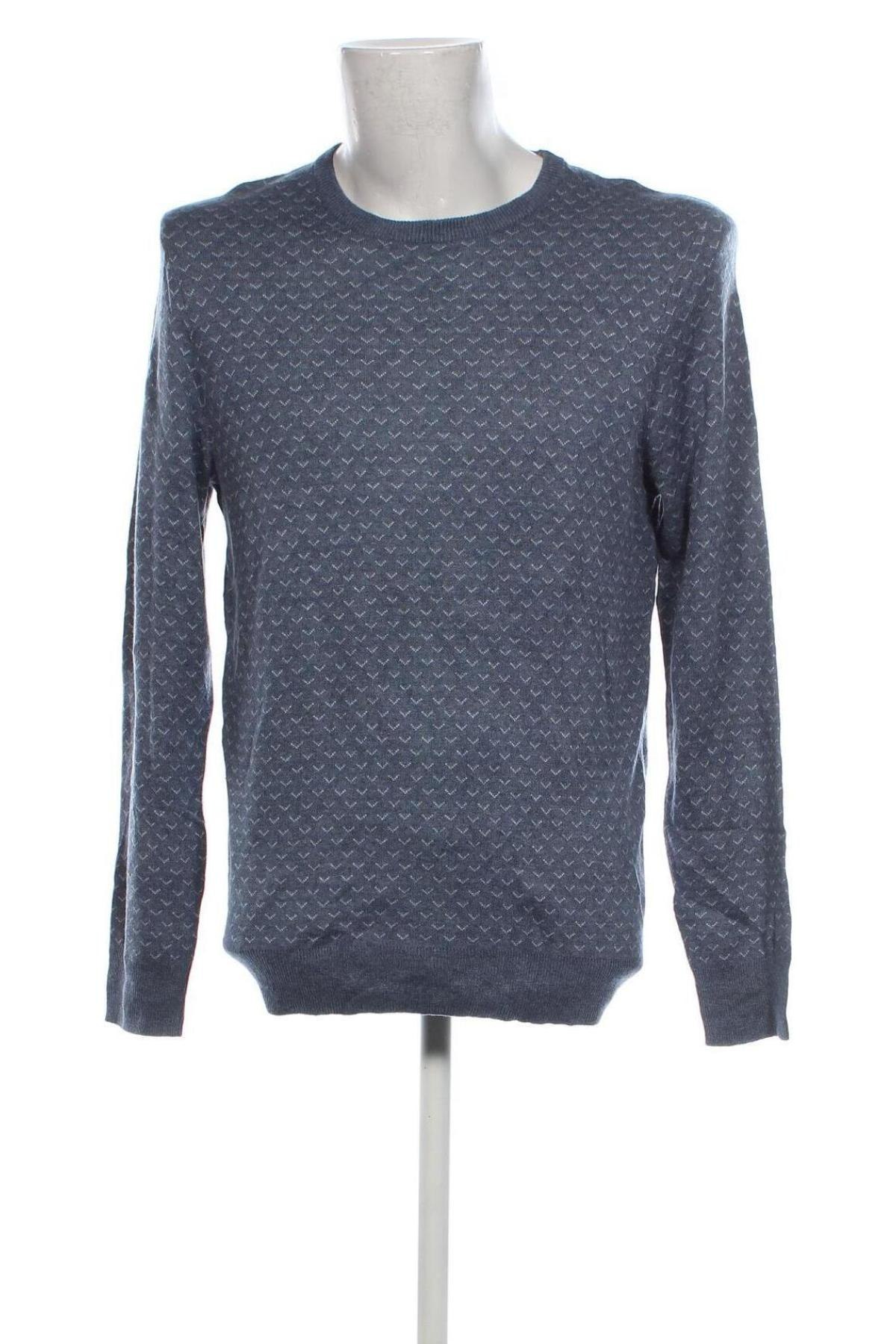 Herrenpullover RW & Co., Größe M, Farbe Blau, Preis 13,99 €