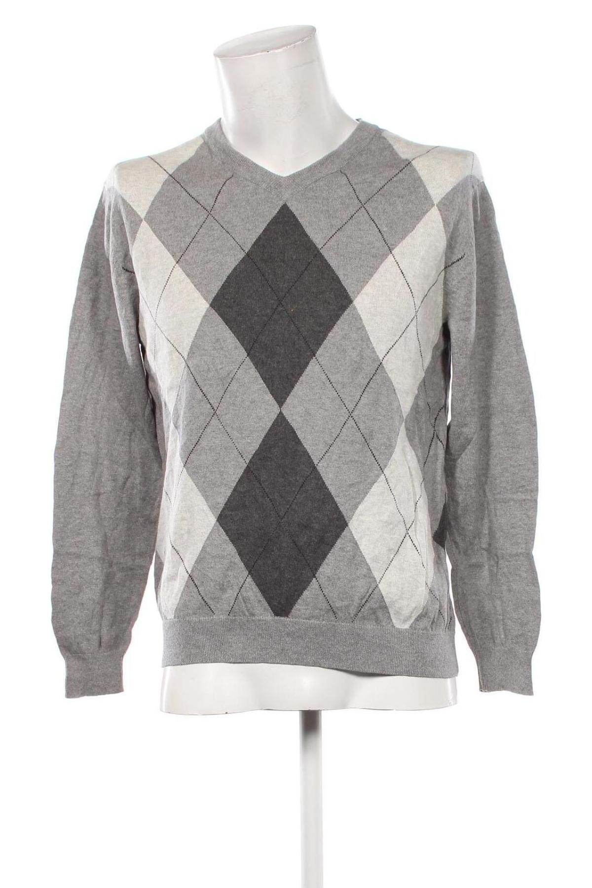 Herrenpullover Roundtree & Yorke, Größe M, Farbe Grau, Preis 13,99 €