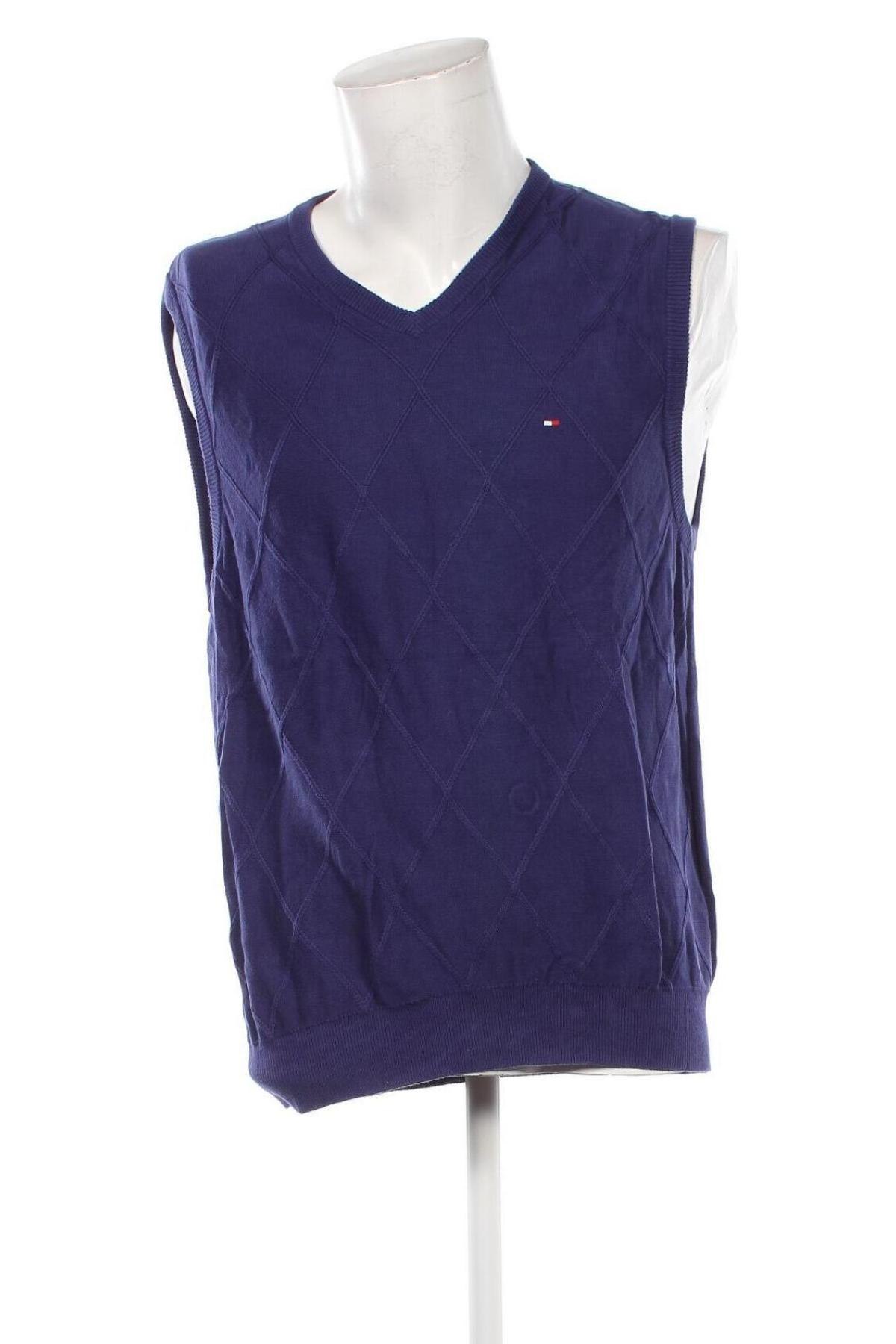 Herrenpullover Tommy Hilfiger, Größe L, Farbe Blau, Preis 24,99 €