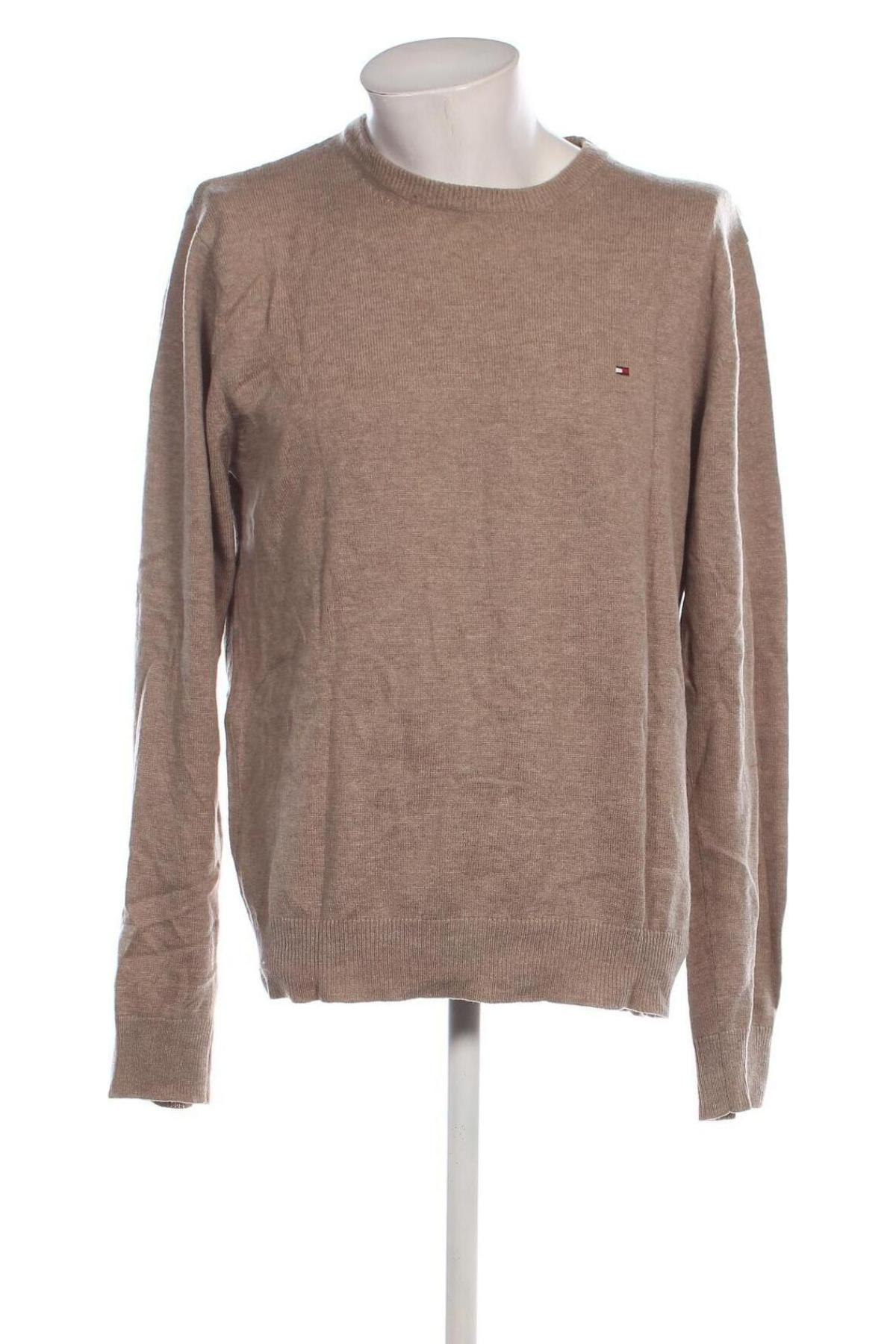 Herrenpullover Tommy Hilfiger, Größe XL, Farbe Beige, Preis € 34,49