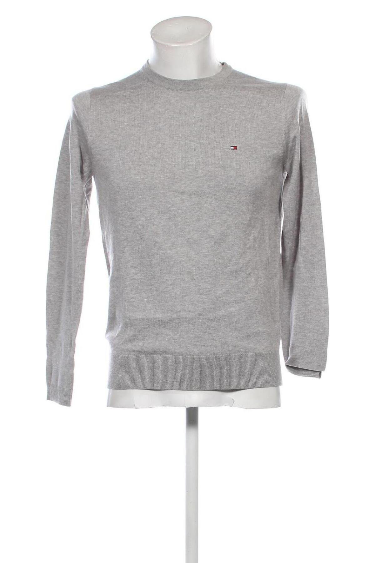 Herrenpullover Tommy Hilfiger, Größe S, Farbe Grau, Preis 61,99 €