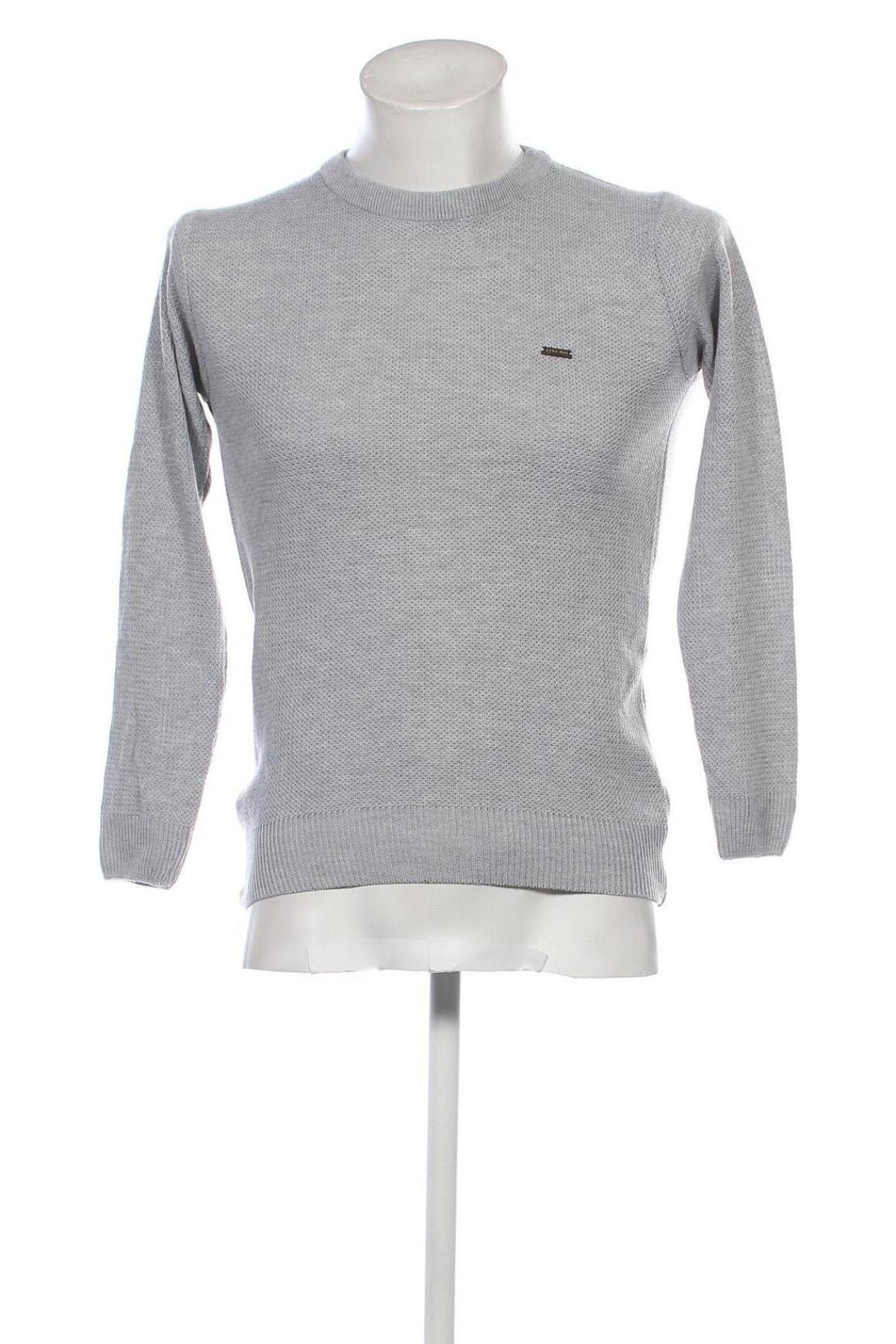 Herrenpullover Zara, Größe M, Farbe Grau, Preis € 10,49