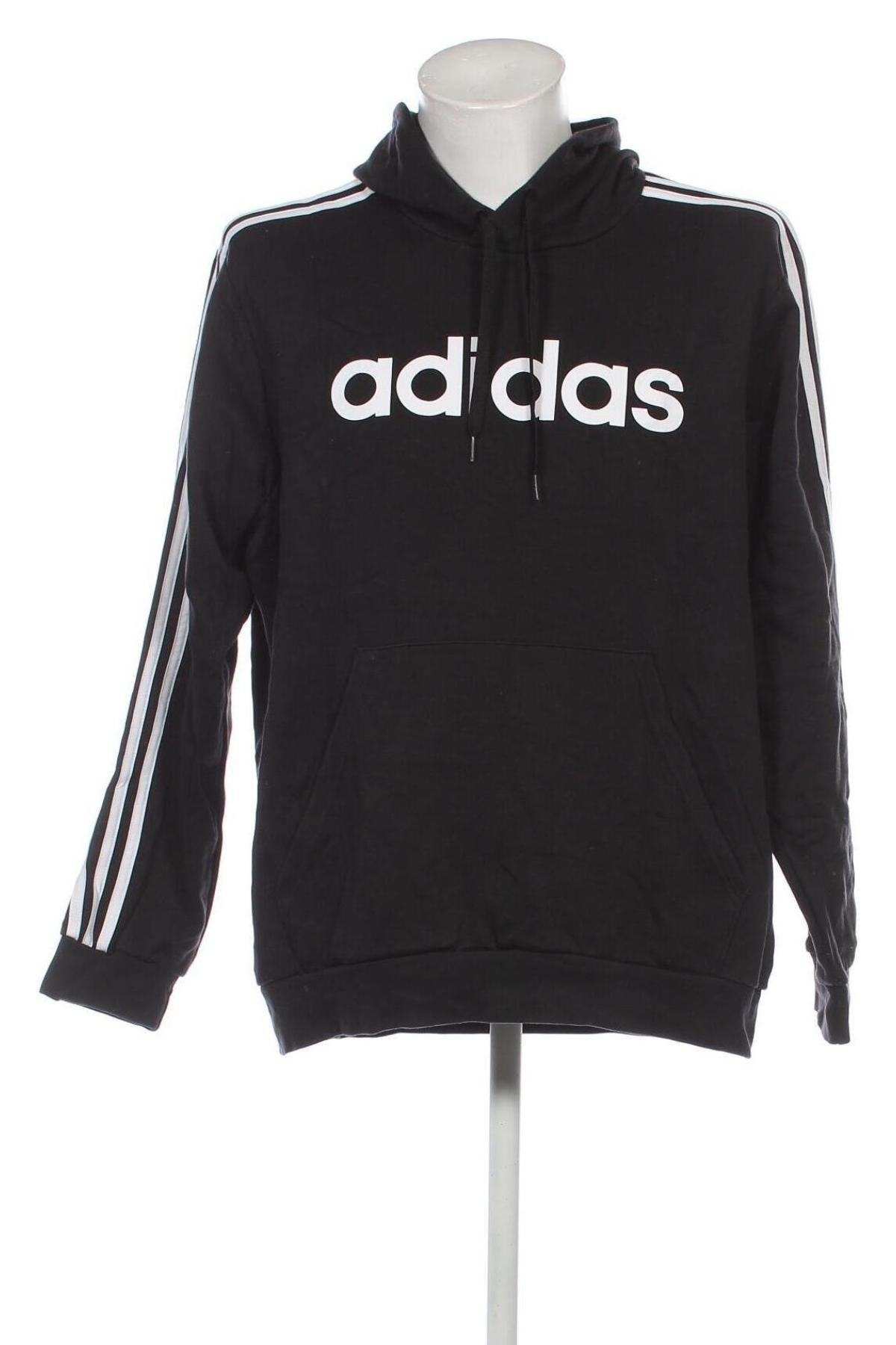 Hanorac de bărbați Adidas, Mărime XL, Culoare Negru, Preț 180,99 Lei