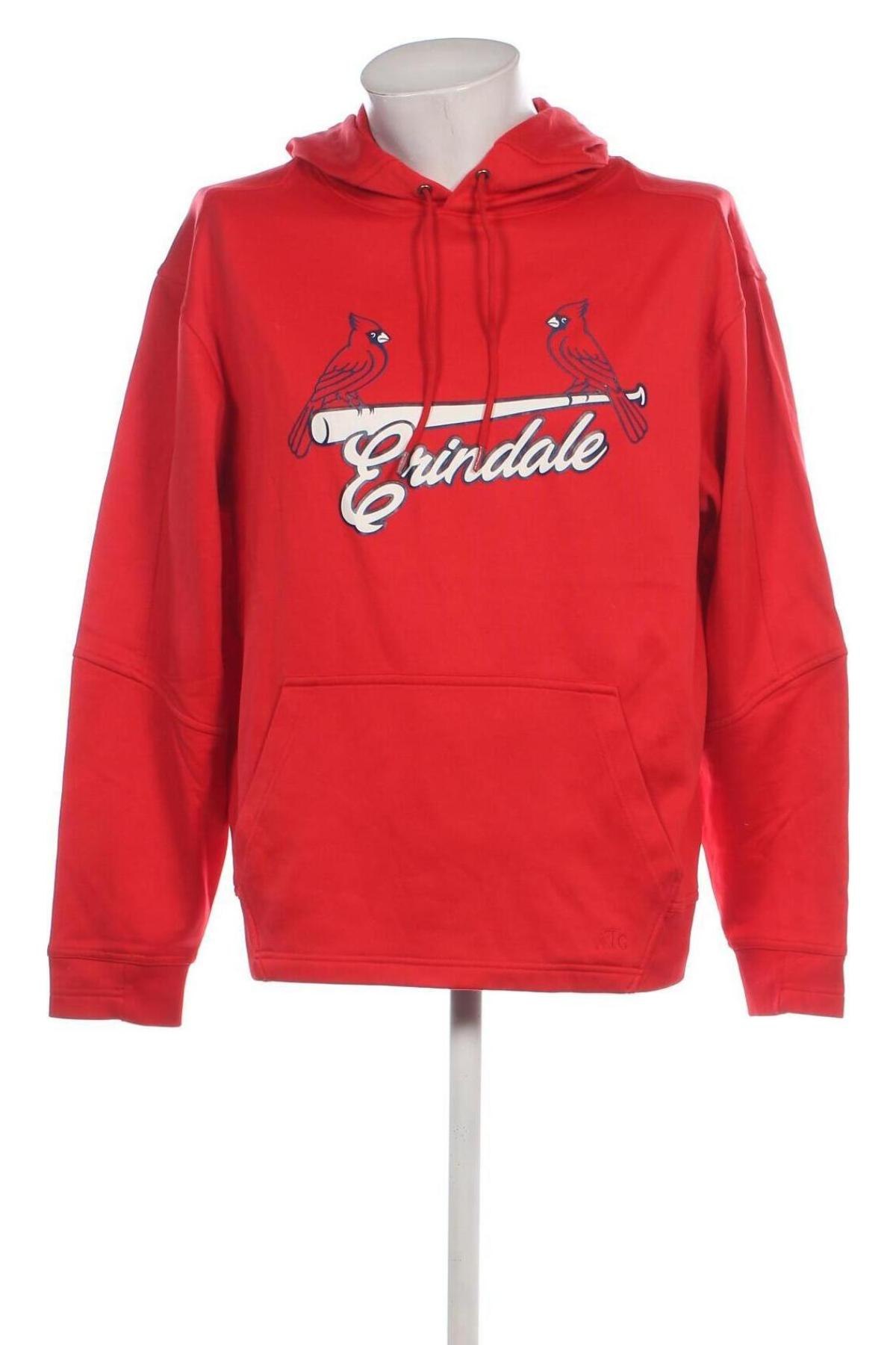 Férfi sweatshirt Authentic Brand, Méret L, Szín Piros, Ár 4 499 Ft