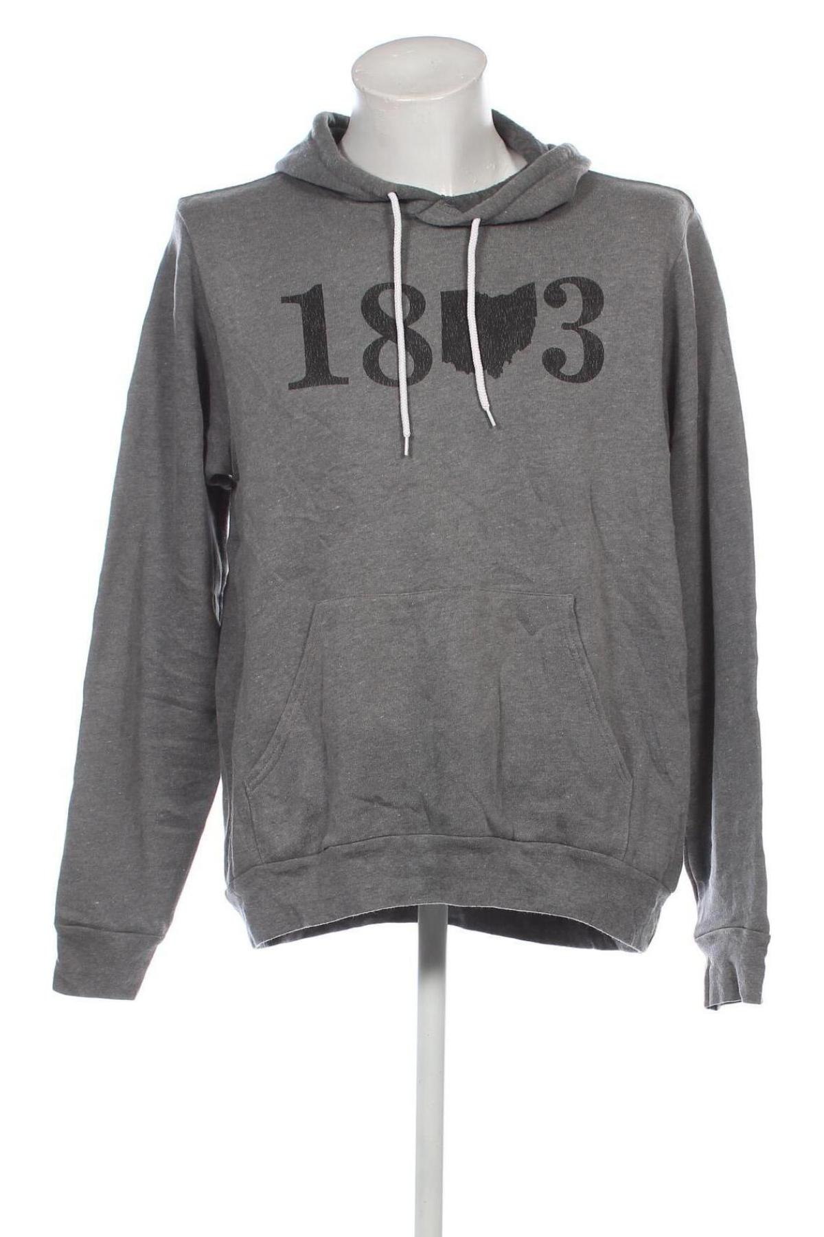 Herren Sweatshirt Bella+Canvas, Größe L, Farbe Grau, Preis 13,49 €