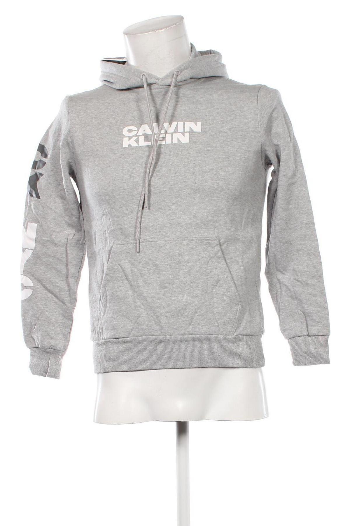 Herren Sweatshirt Calvin Klein, Größe XS, Farbe Grau, Preis € 27,99