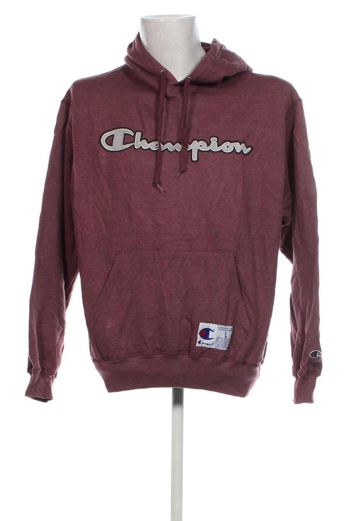 Herren Sweatshirt Champion, Größe L, Farbe Rot, Preis 28,99 €