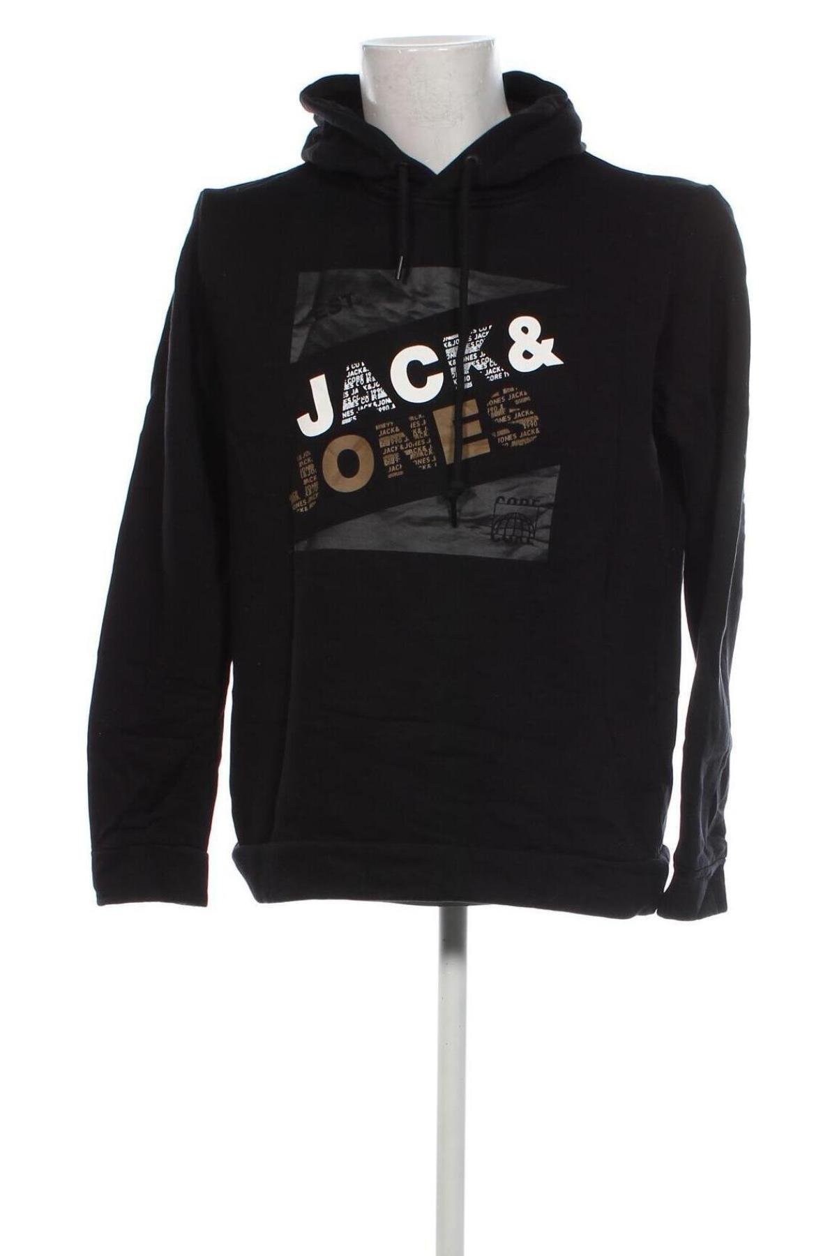 Pánská mikina  Core By Jack & Jones, Velikost L, Barva Černá, Cena  439,00 Kč