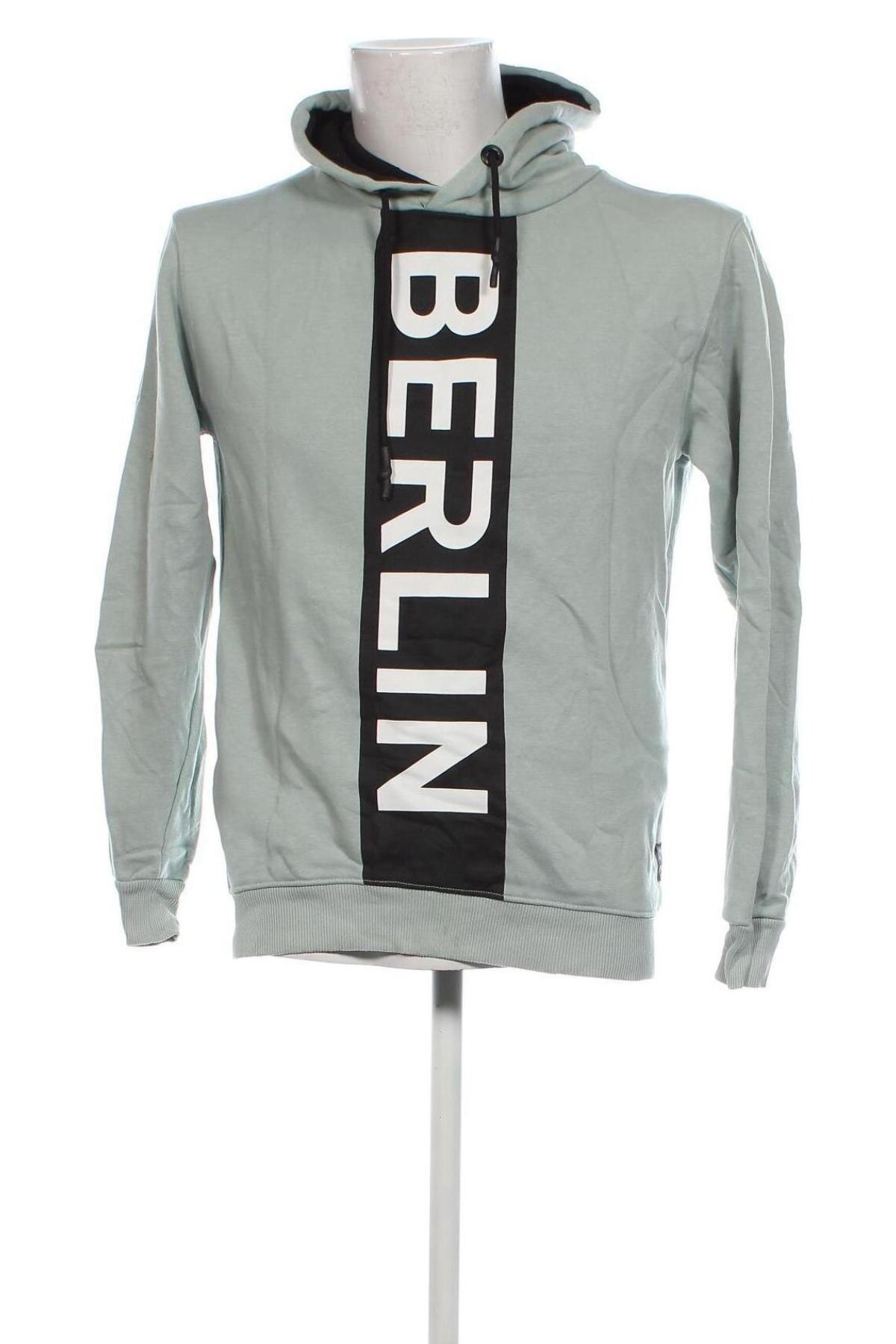 Herren Sweatshirt Fox, Größe S, Farbe Grün, Preis 34,99 €