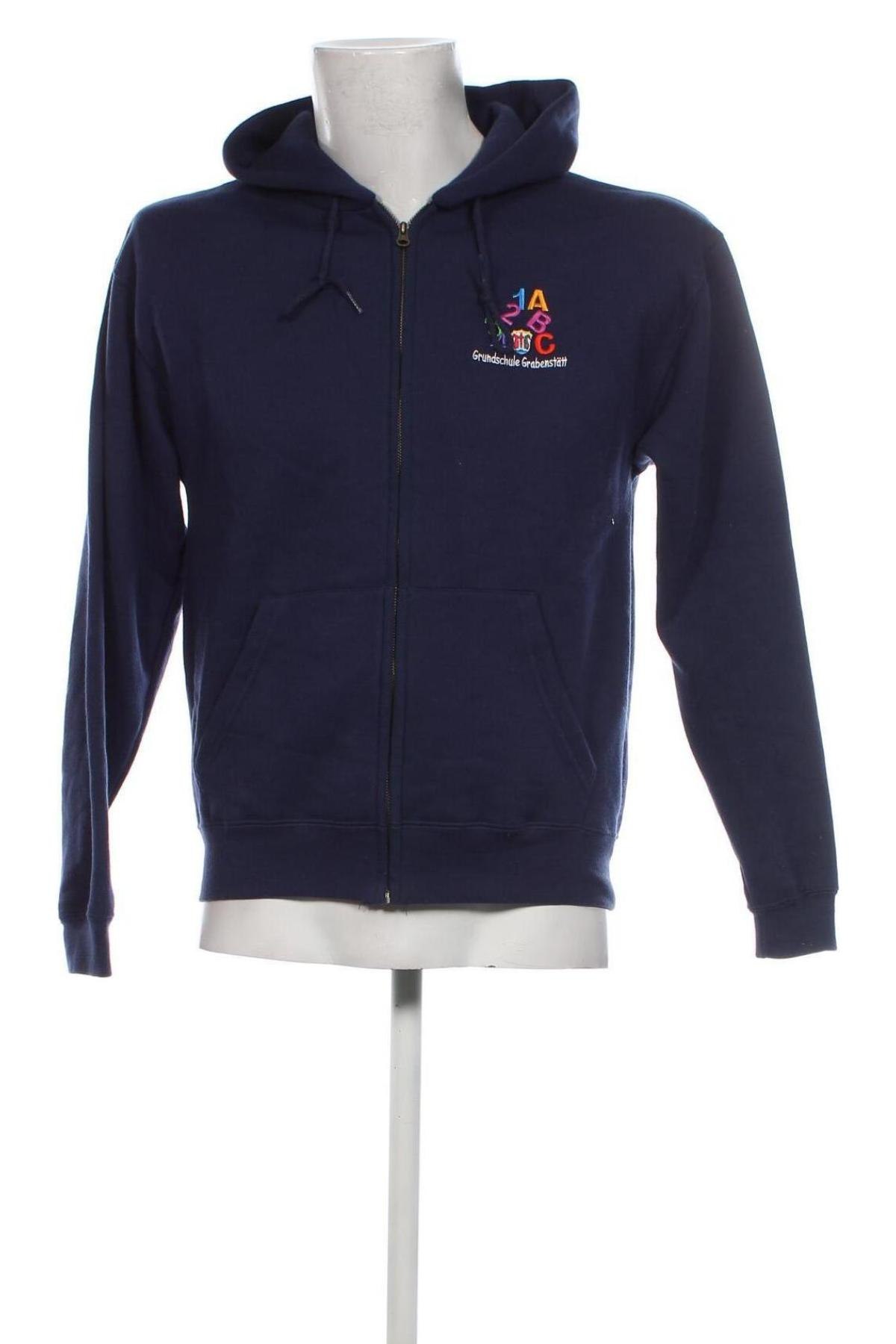 Herren Sweatshirt Fruit Of The Loom, Größe S, Farbe Blau, Preis € 12,99